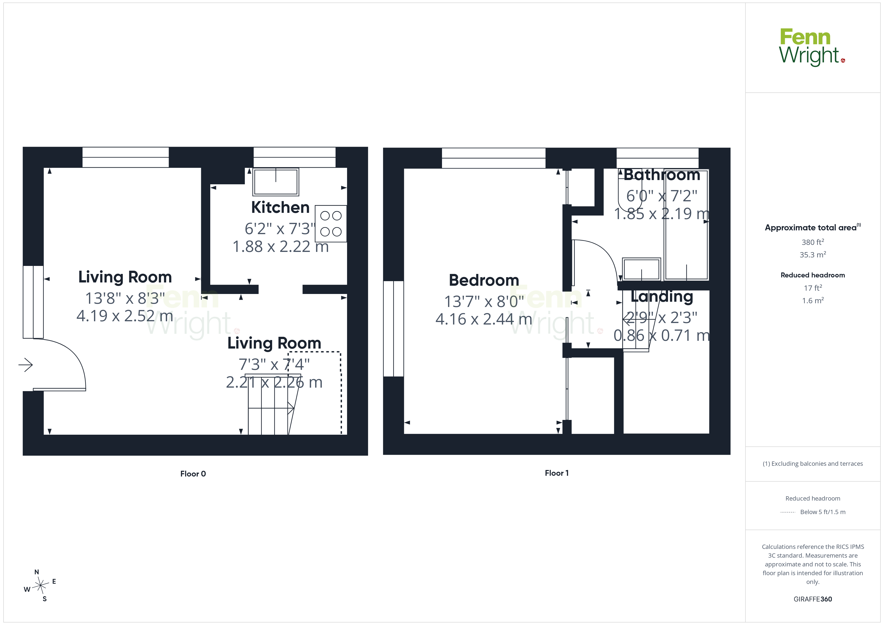 18, Talbot Road, Sudbury floorplan