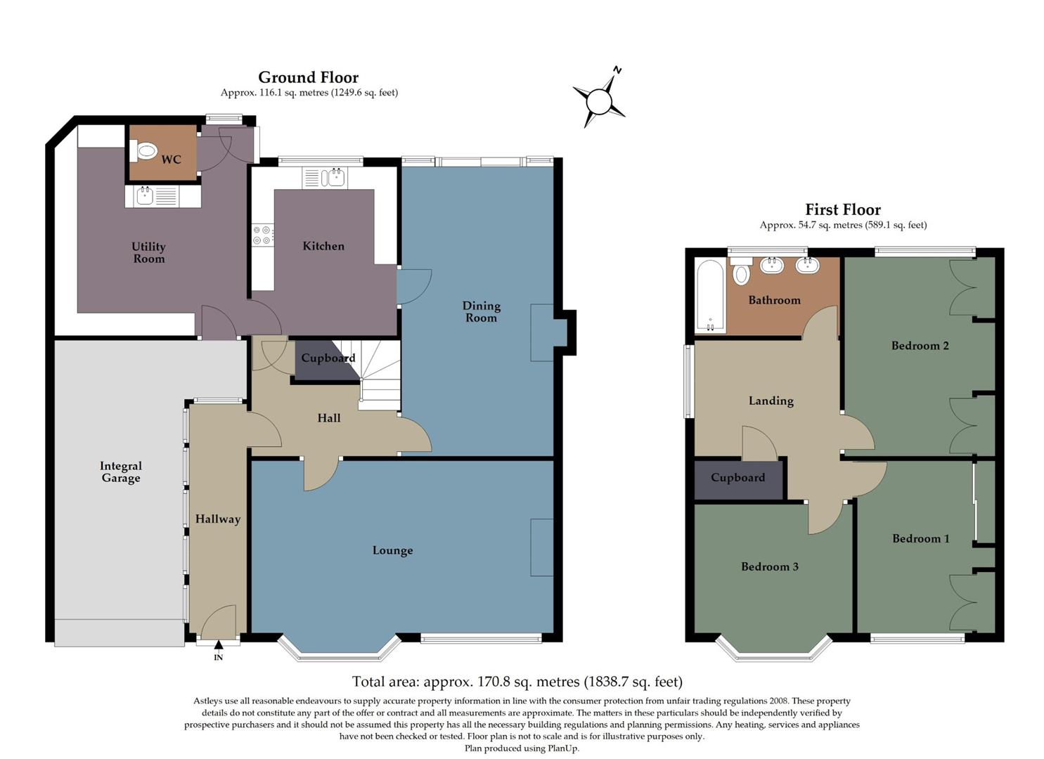 42, Fernhill Close, Swansea floorplan