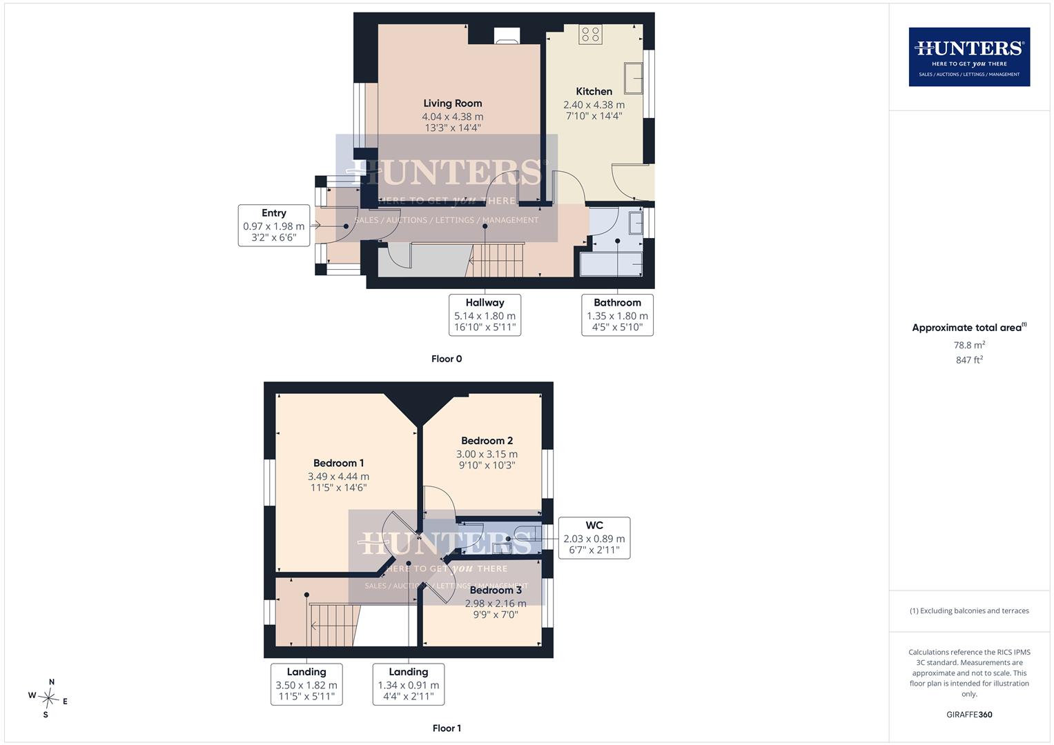 7, Joyce Terrace, Sunderland floorplan