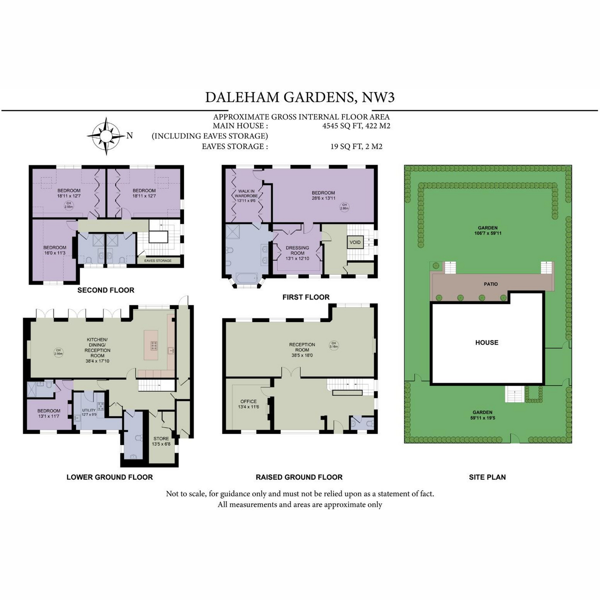 Daleham Gardens, London floorplan