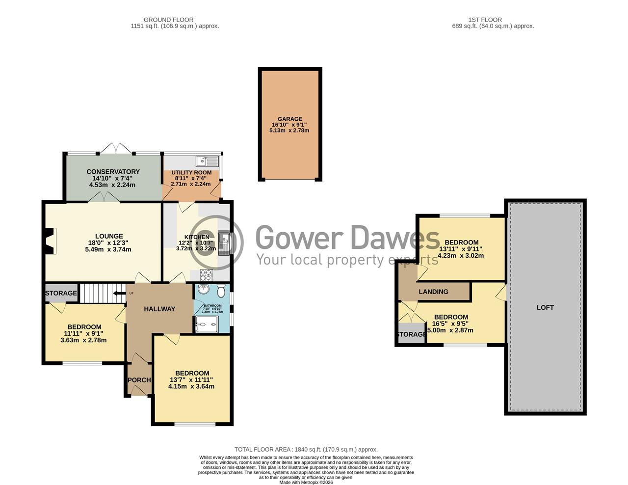 31, Cherry Walk, Orsett Heath floorplan