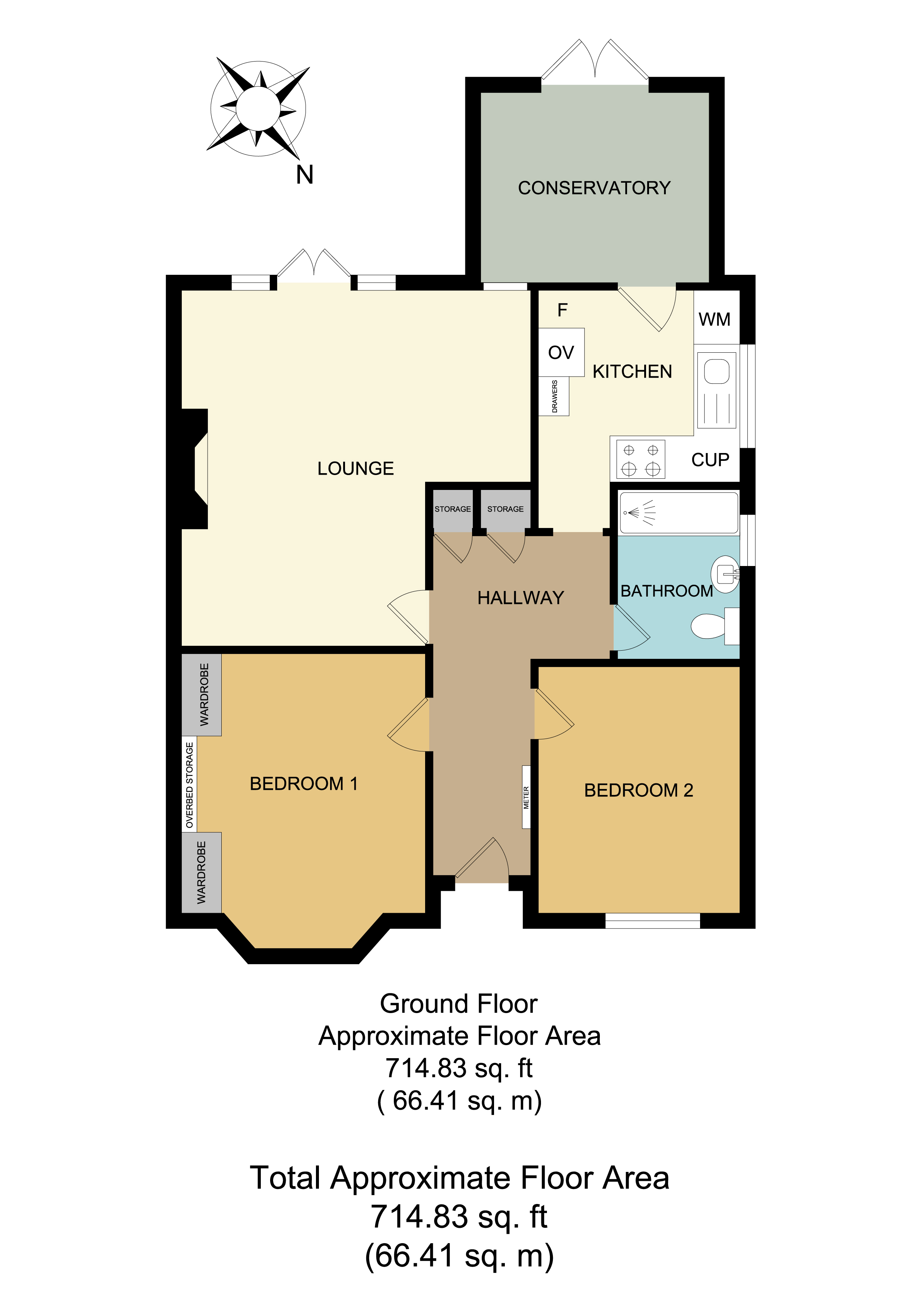 114, Leslie Road, Essex floorplan