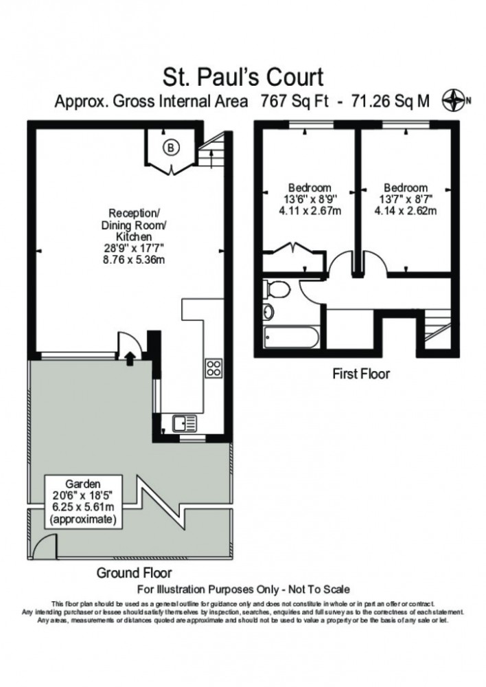 2 Bedrooms Flat to rent in St Pauls Court, Barons Court W14