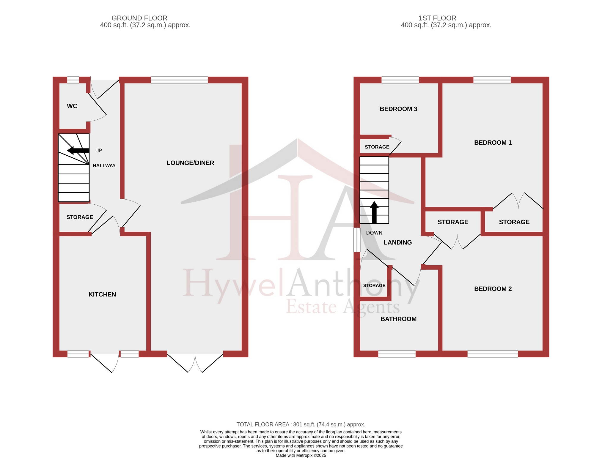 11, Maes Yr Afon, Pontyclun floorplan