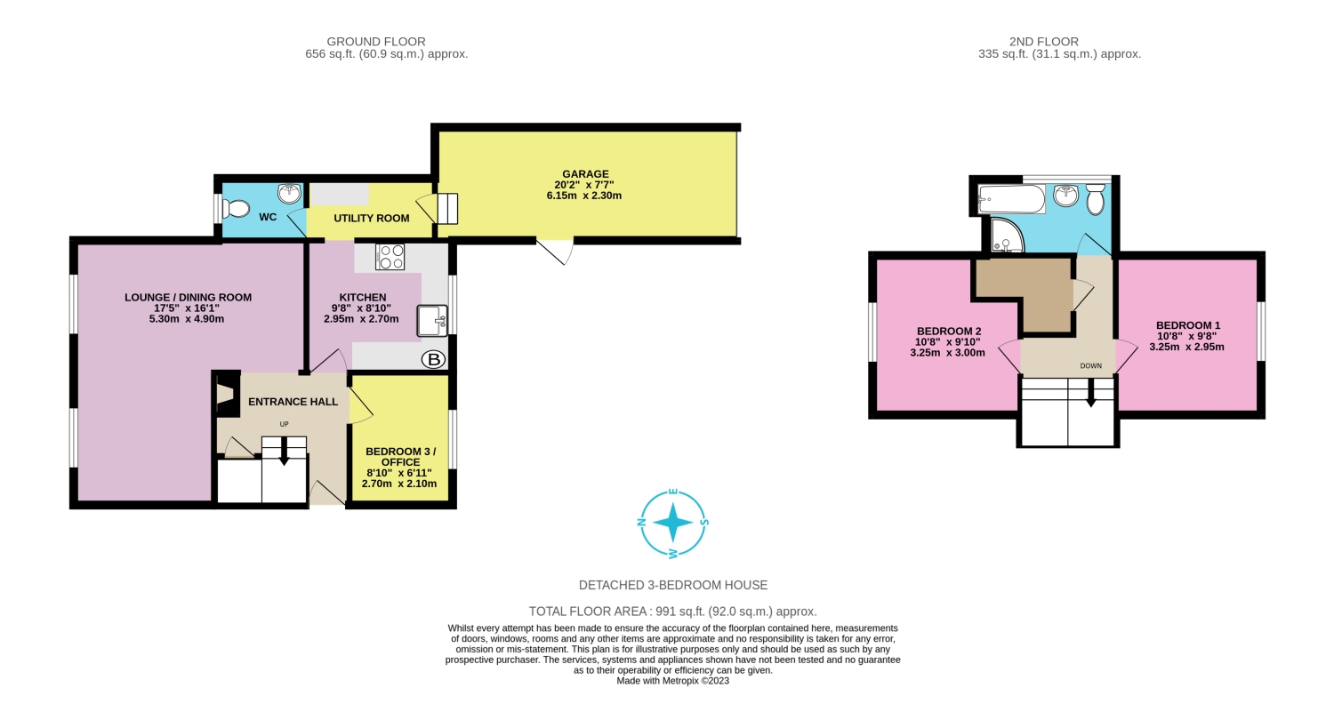 Orchard Way, Wymondham NR18, 3 bedroom detached house for sale