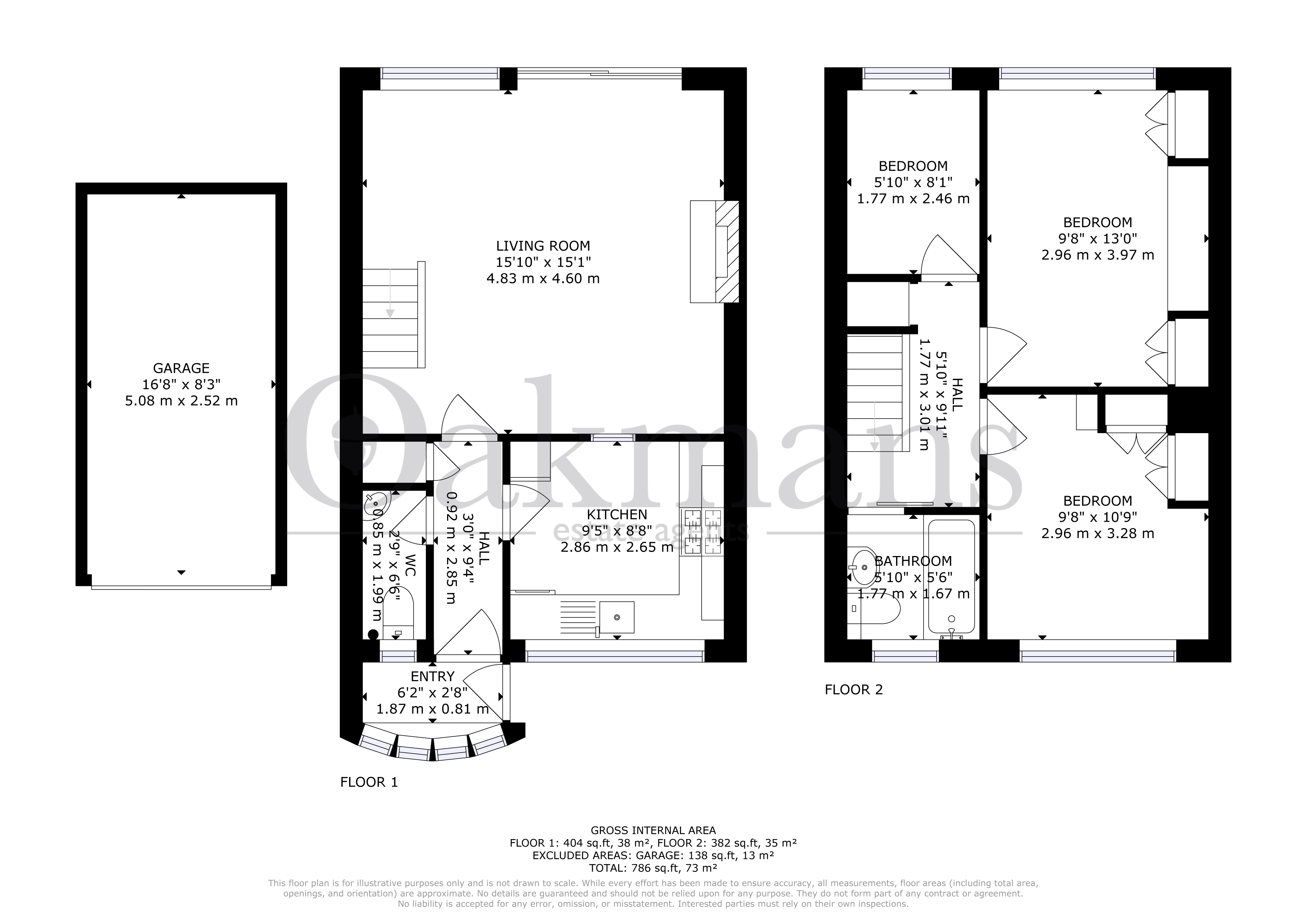 23, WATKINS GARDENS, BIRMINGHAM floorplan