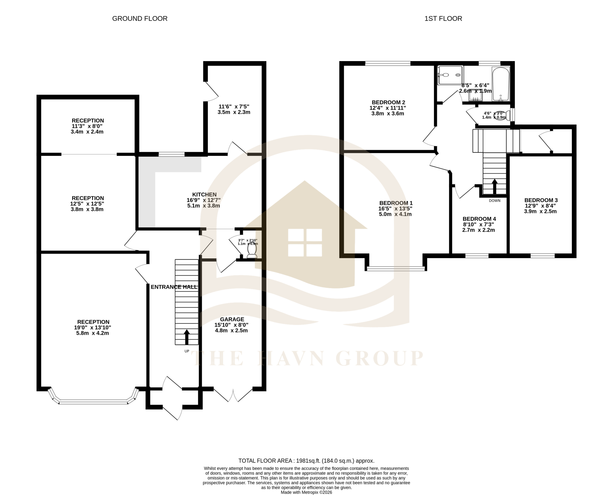 23, Alleyn Park, Southall floorplan