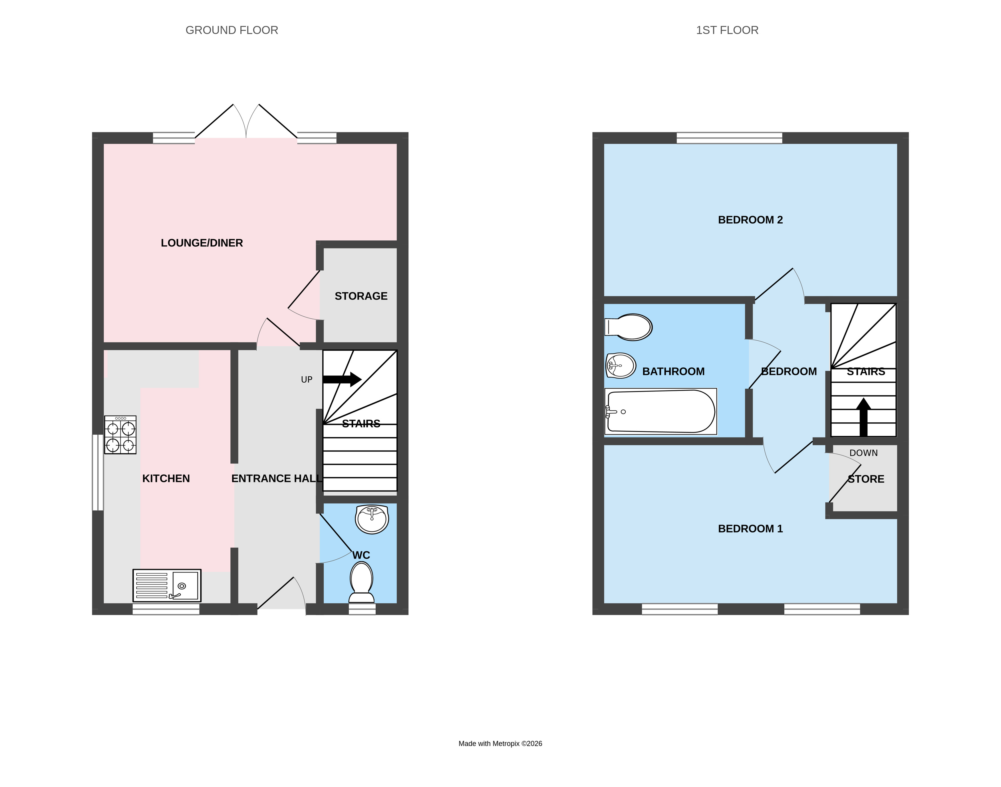 19, Beddall Way, Telford floorplan