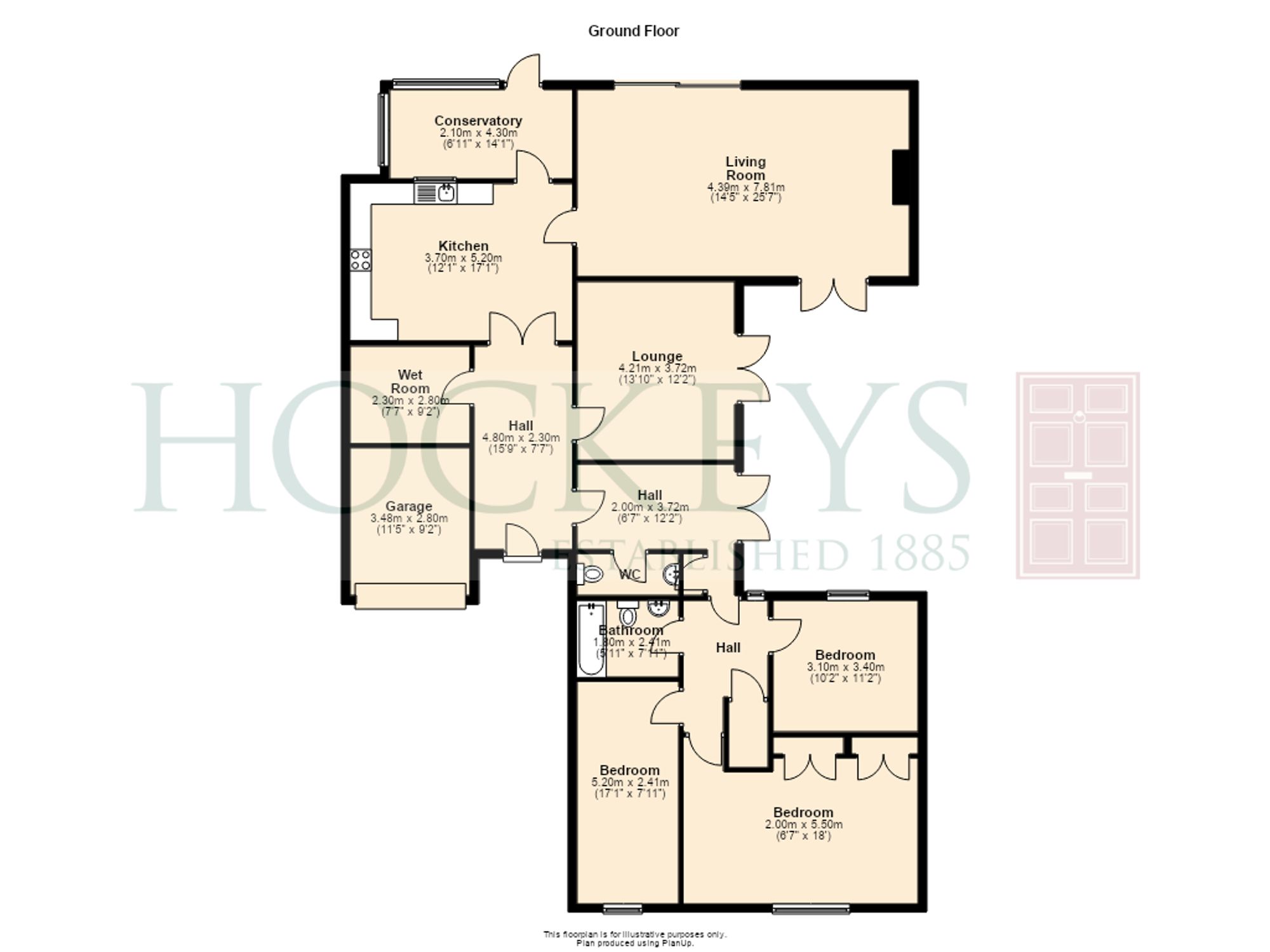 2 Mill Close, Newmarket floorplan