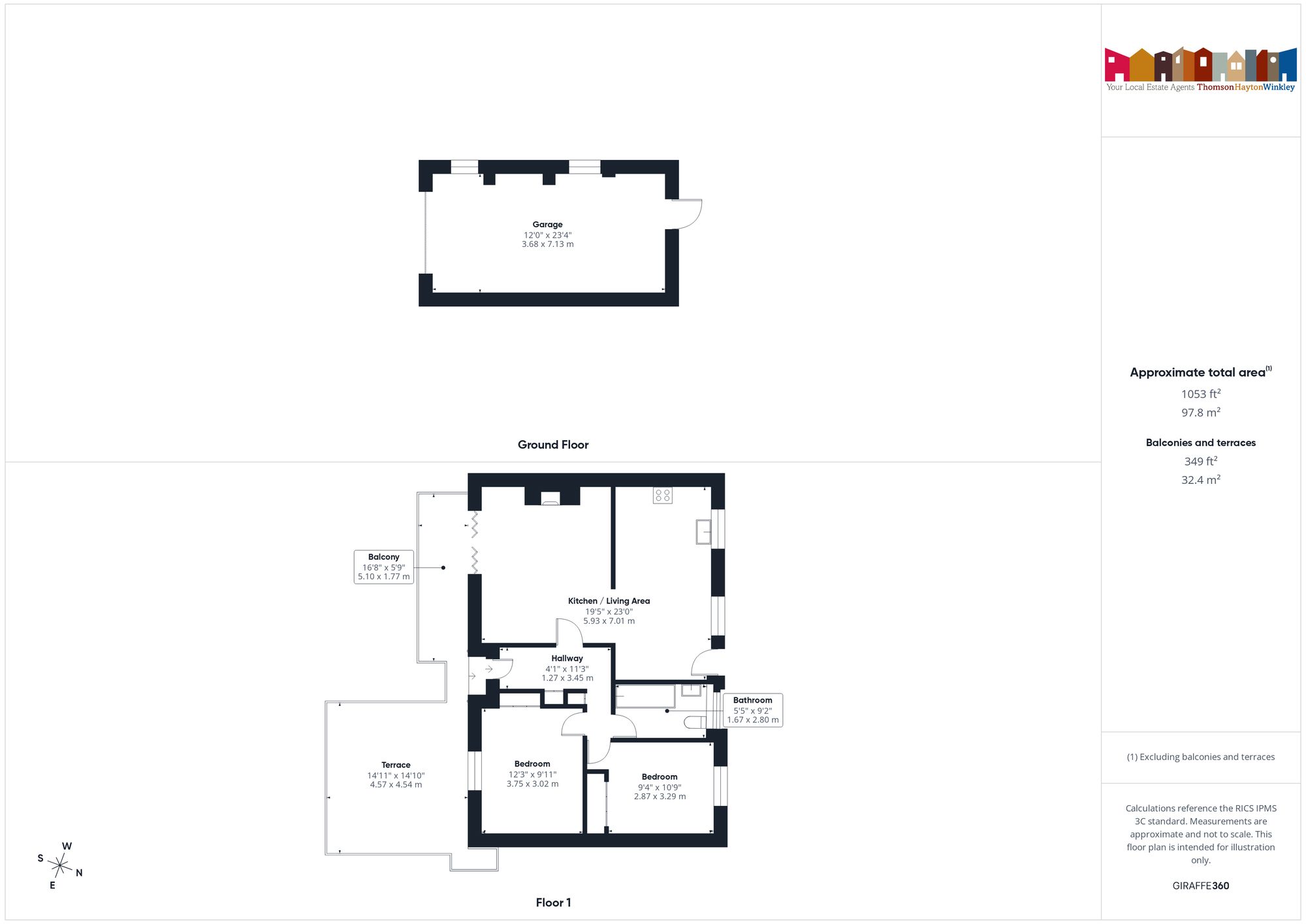 Kell Side House, Kendal floorplan