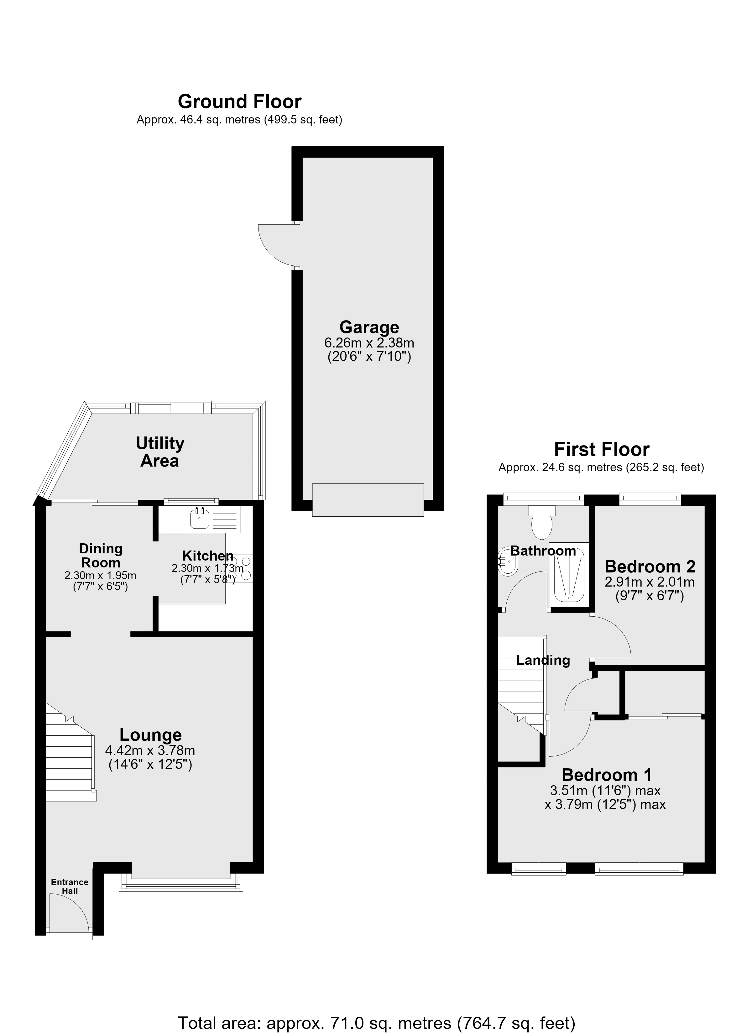 45, Hope Street, Lincoln floorplan