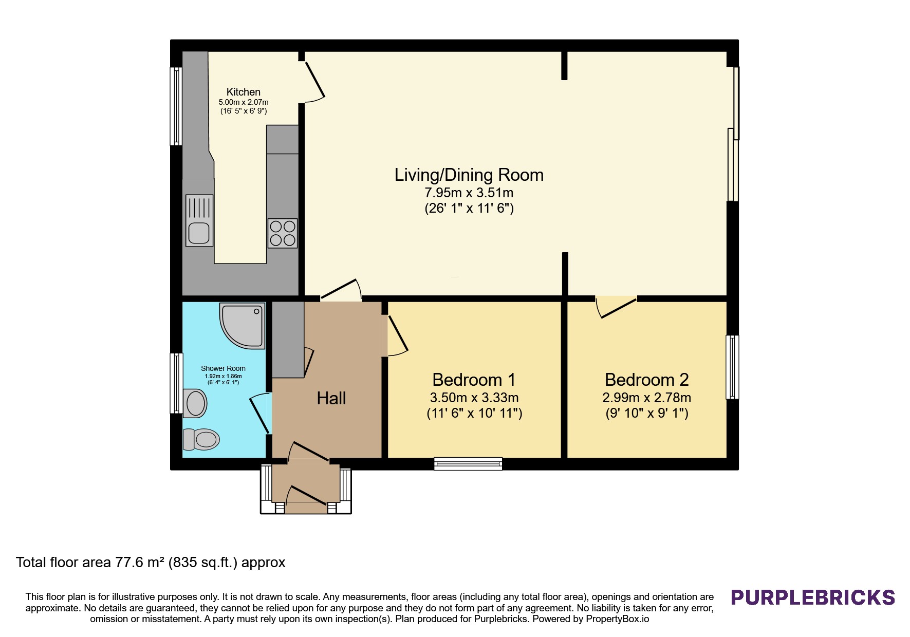 Shepherds Walk, Hythe floorplan