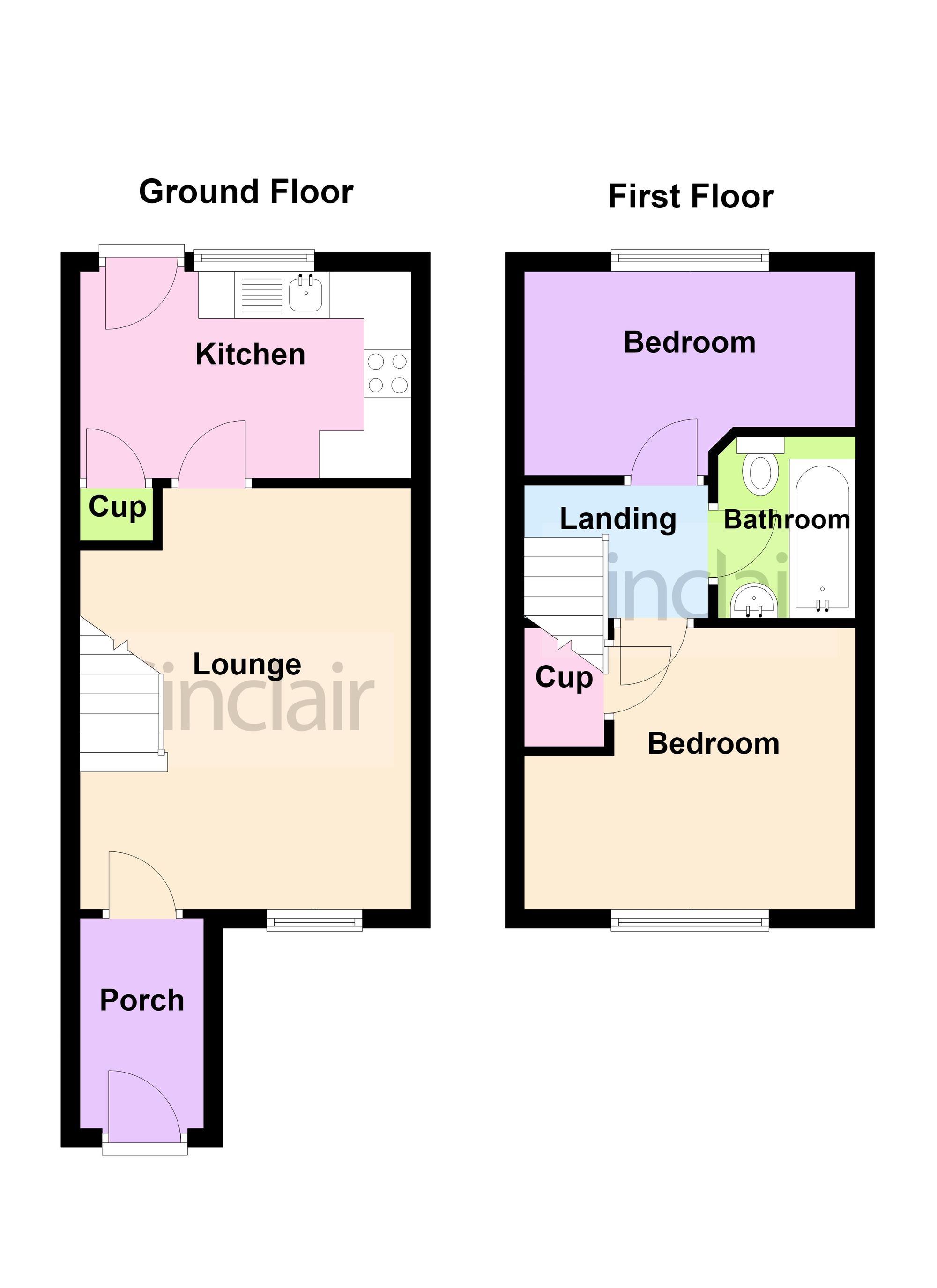 6 Holland Close, Coalville floorplan