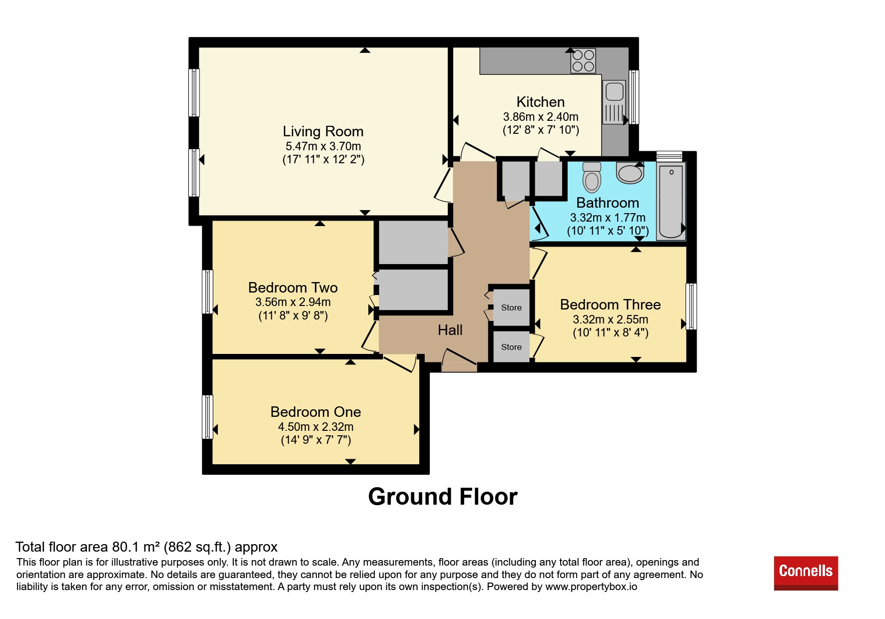 33, Wilton Street, Taunton floorplan