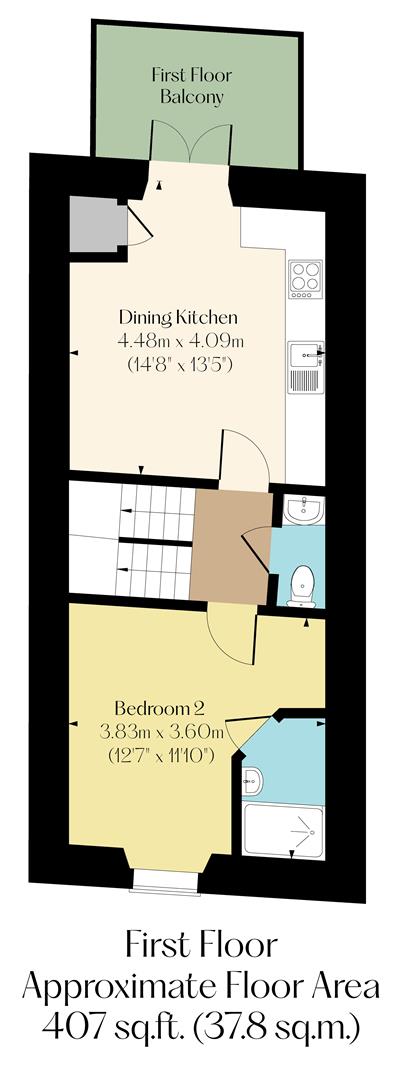 Belsfield Cottage, Belsfield Terrace, Windermere floorplan