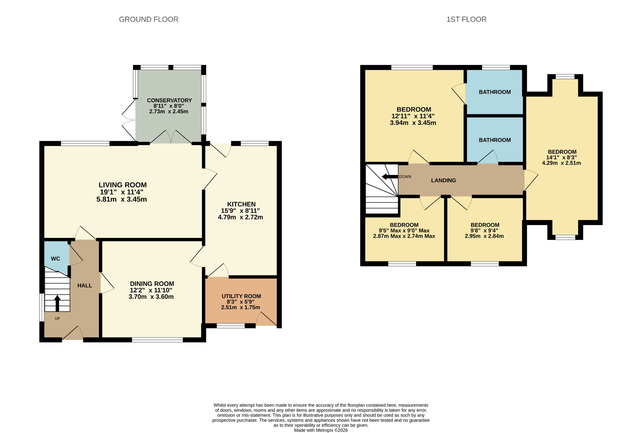 5 Willow Brook, Ploughley Road, Bicester floorplan