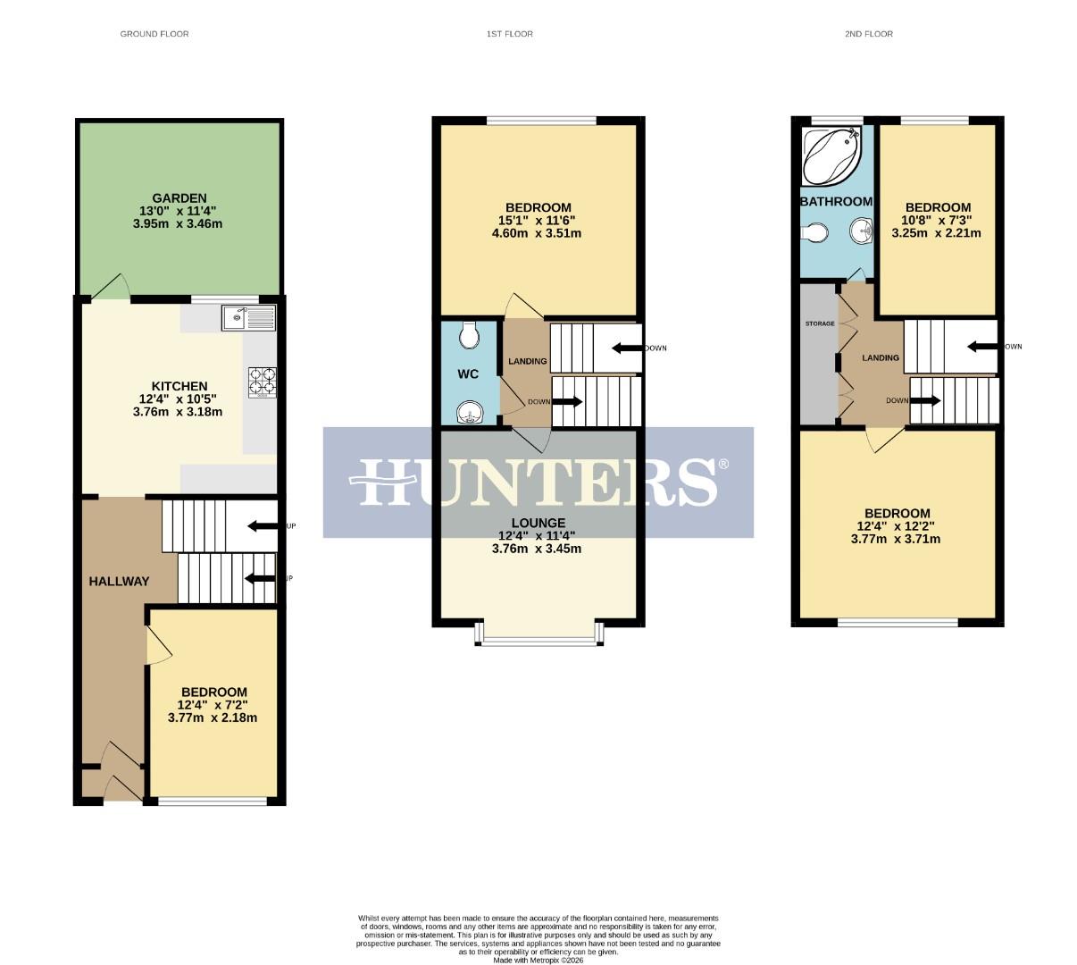 29, Croombs Road, London floorplan