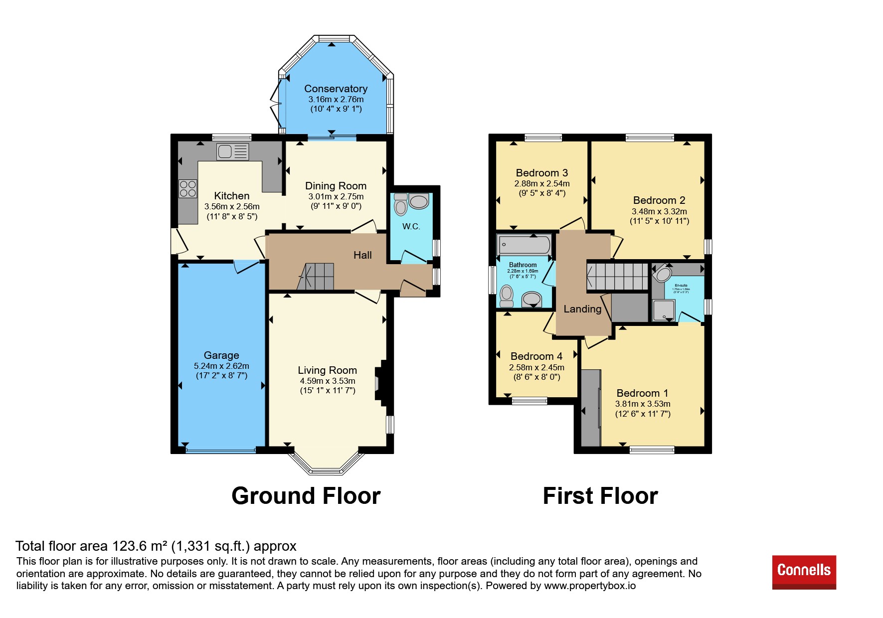 22, Delamare Road, Melton Mowbray floorplan