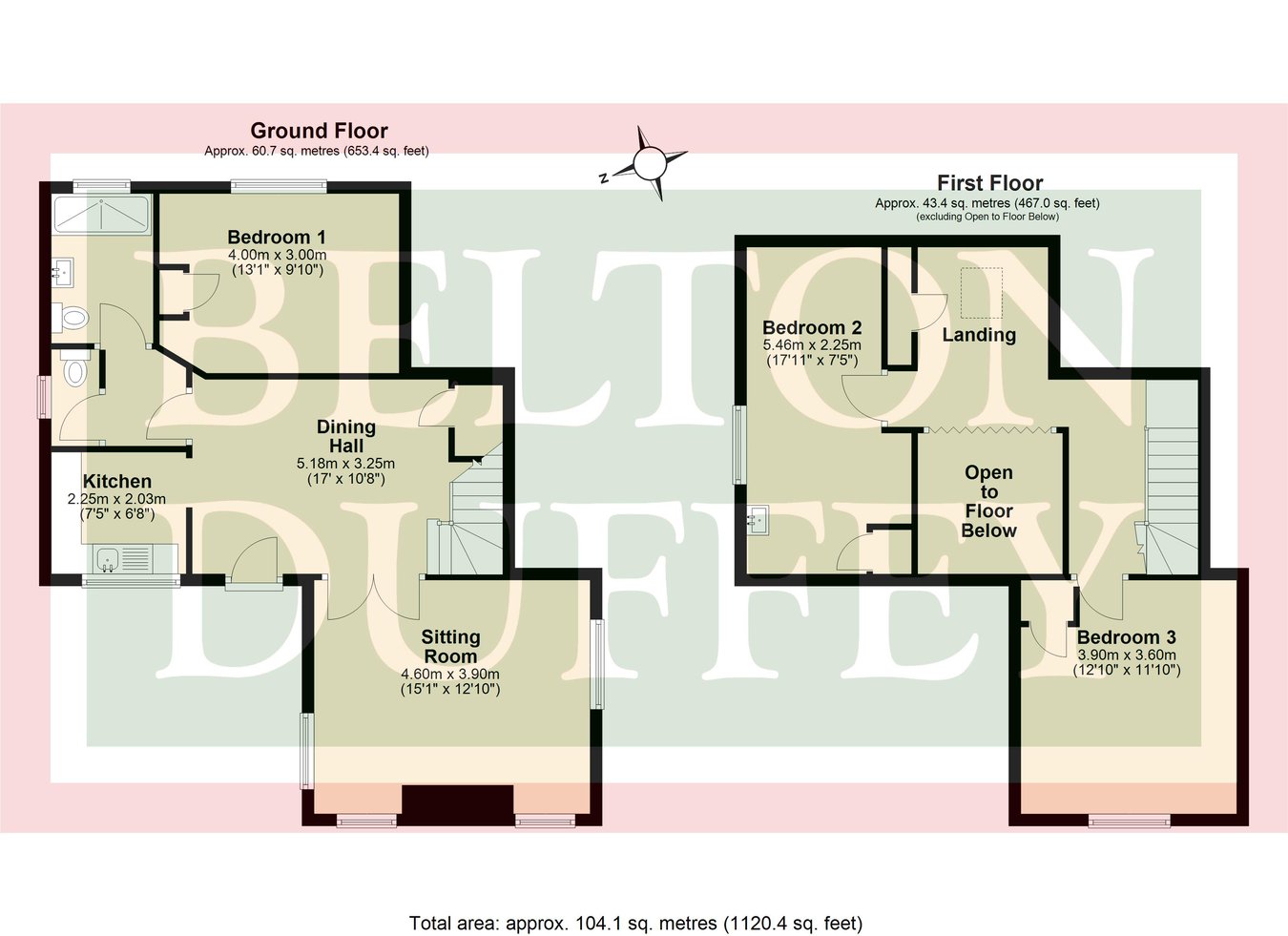 11, Buttlands Close, Binham floorplan