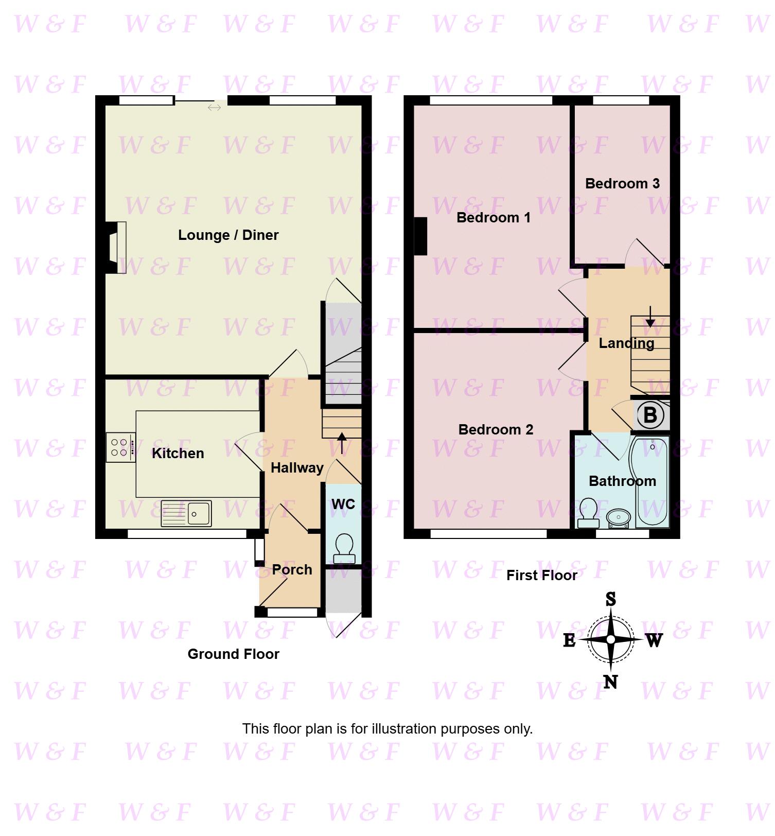 9, Shrub Lane, Birmingham floorplan