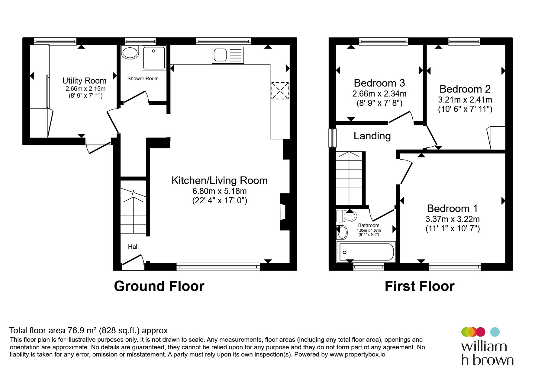 9, Shelton Hill, Eye floorplan