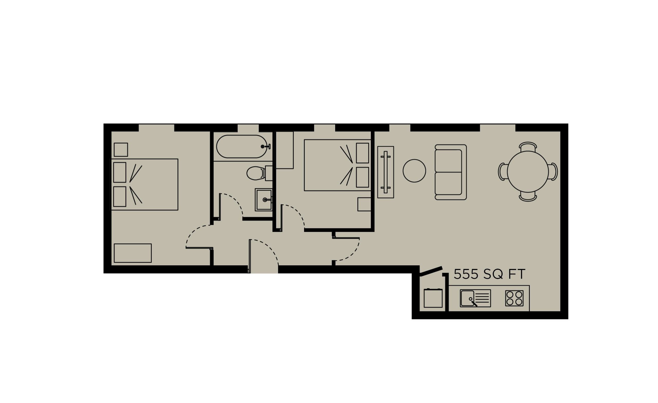 Edward House, Stockport floorplan