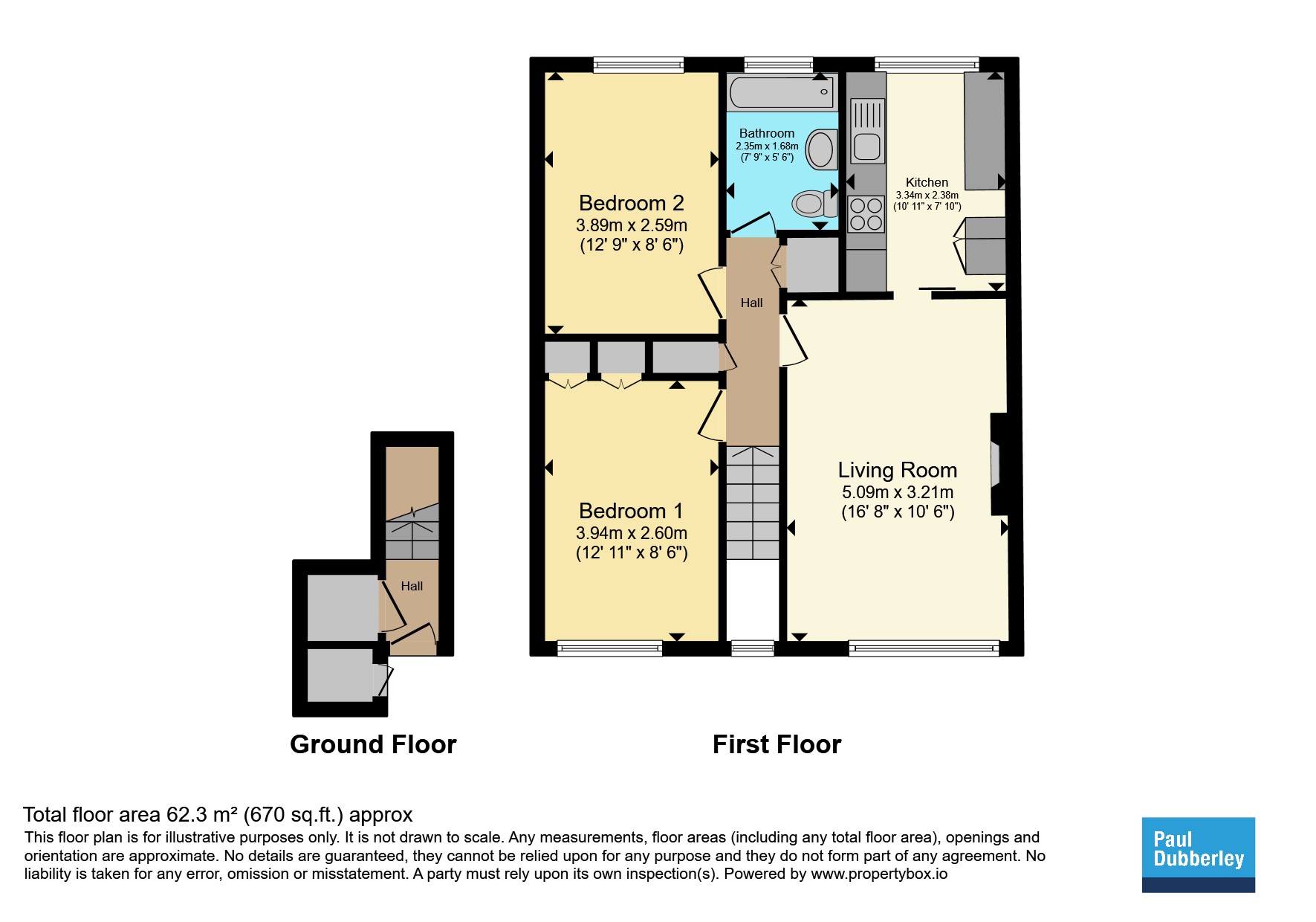 23, Bowker Street, Willenhall floorplan
