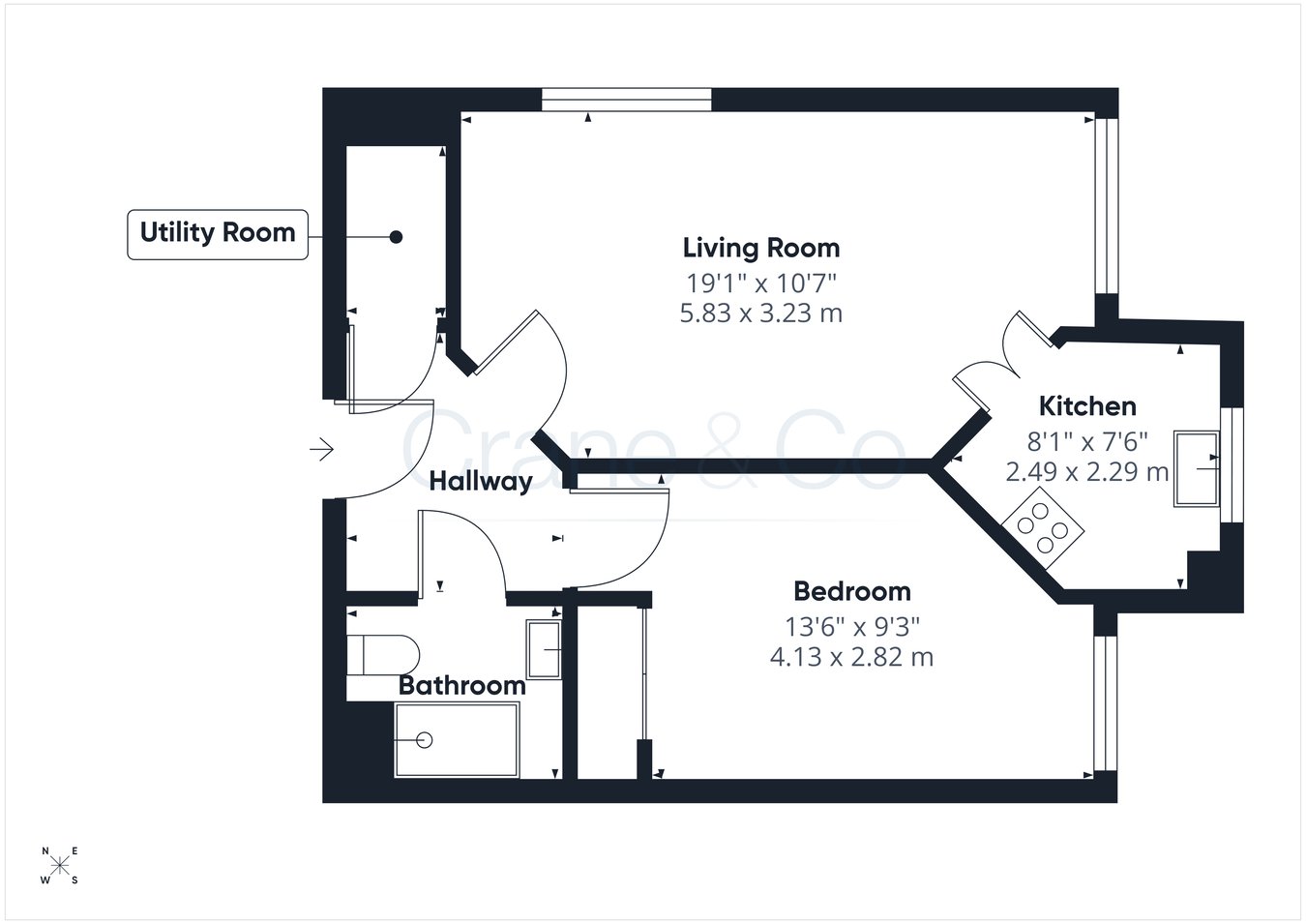 Garrett Court, Vicarage Lane, Hailsham floorplan