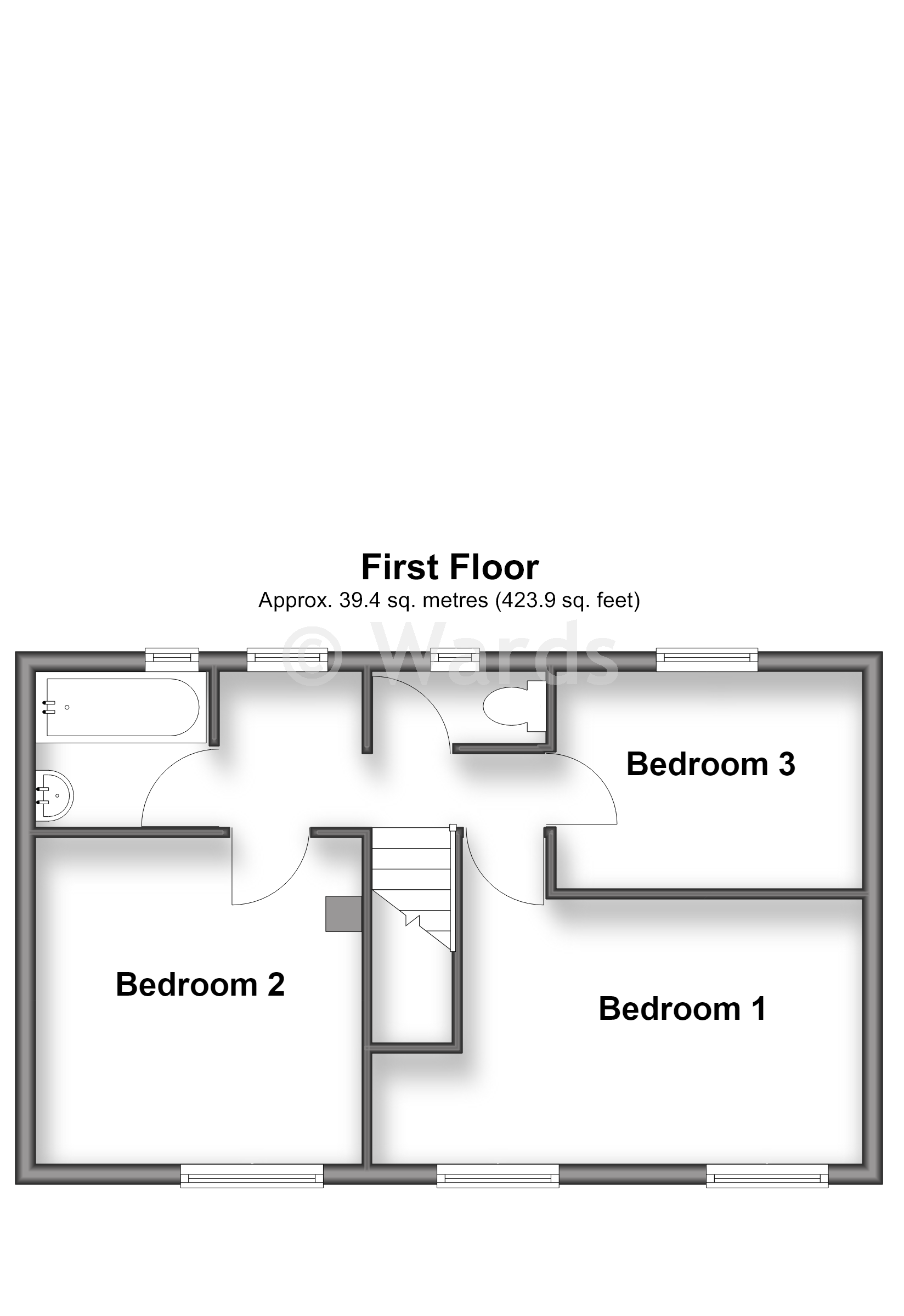 10, Elham Close, Gillingham floorplan