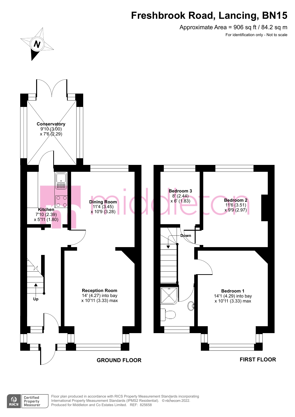 Freshbrook Road, Lancing, West Sussex BN15, 3 bedroom end terrace house
