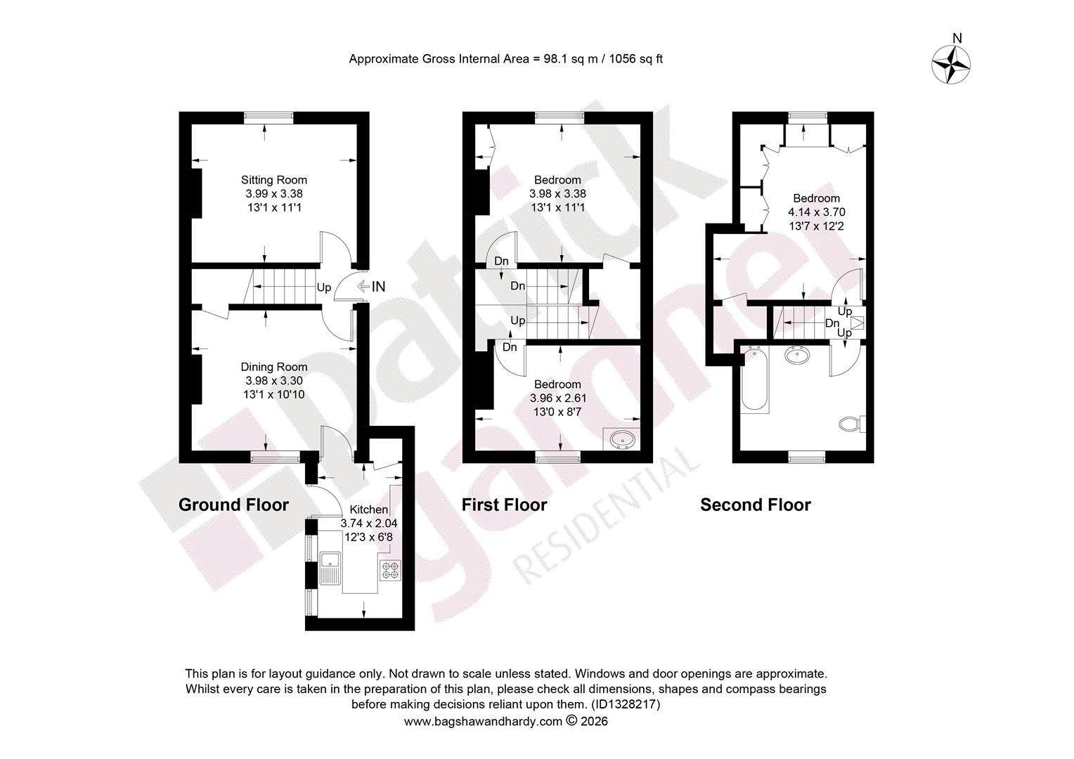 11, Arundel Road, Dorking floorplan