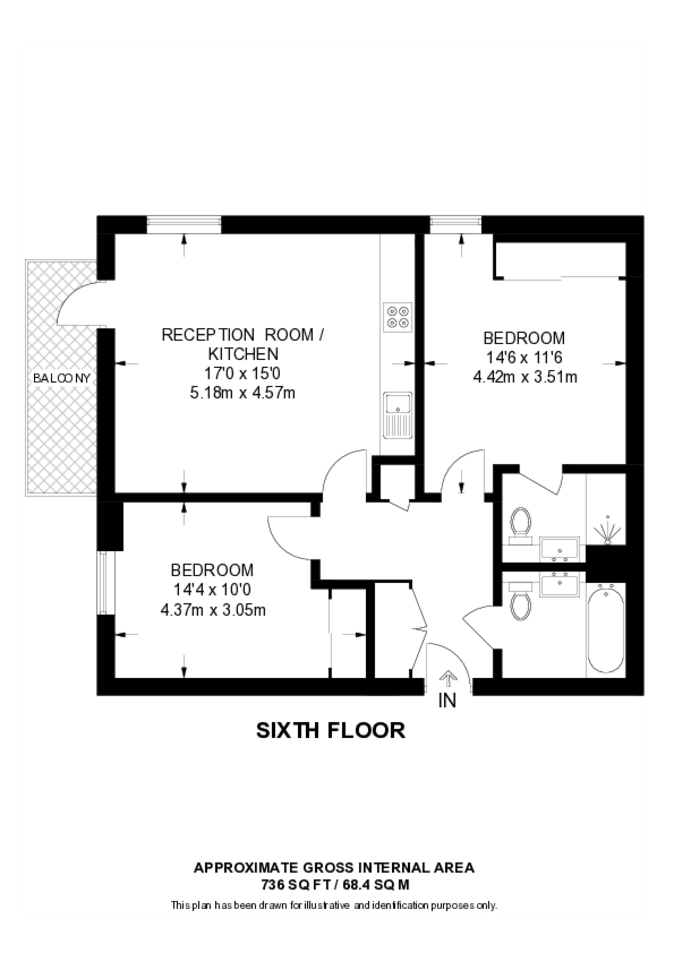 North End Road,, Wembley Park floorplan