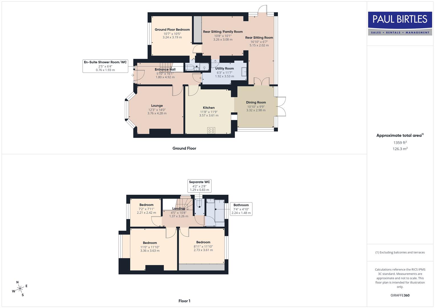 12, Walmsley Grove, Trafford floorplan