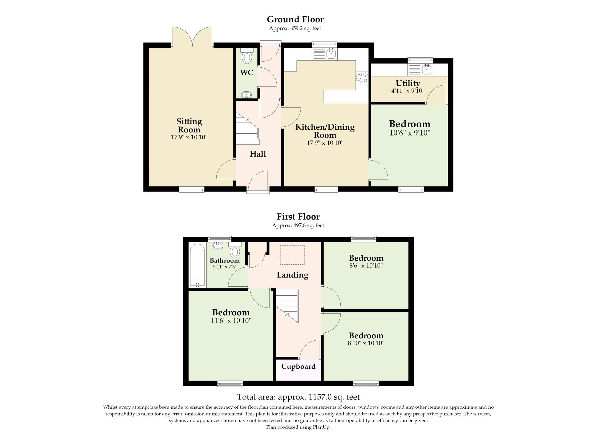 Field View Coast Road, Norwich floorplan