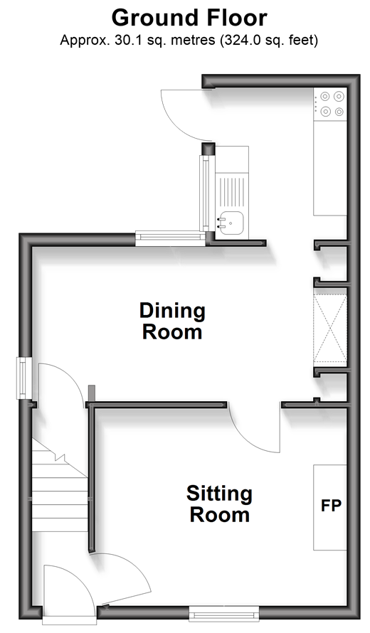 Silver Hill, Tenterden floorplan