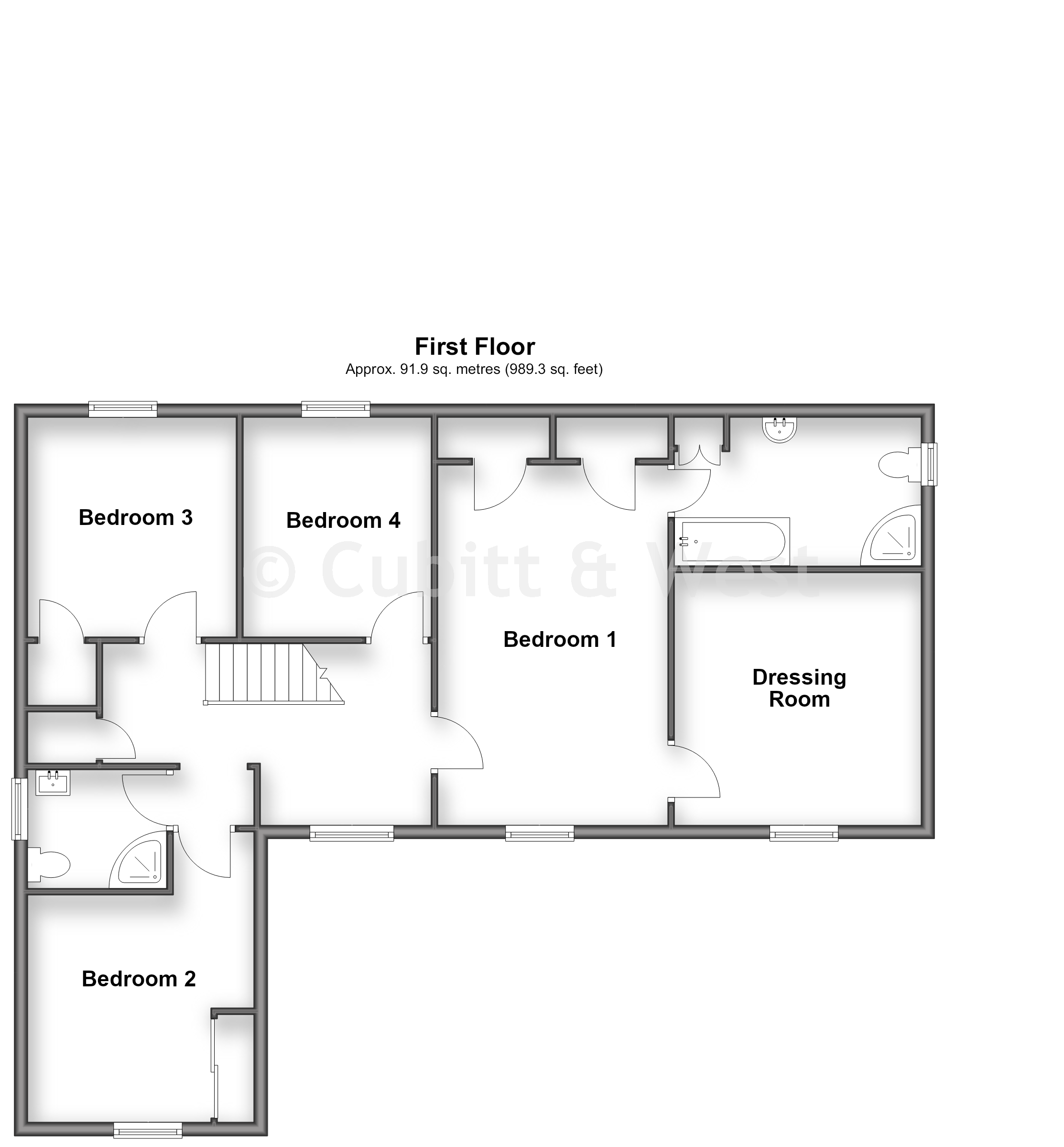 4, Hornbuckles Close, Lewes floorplan