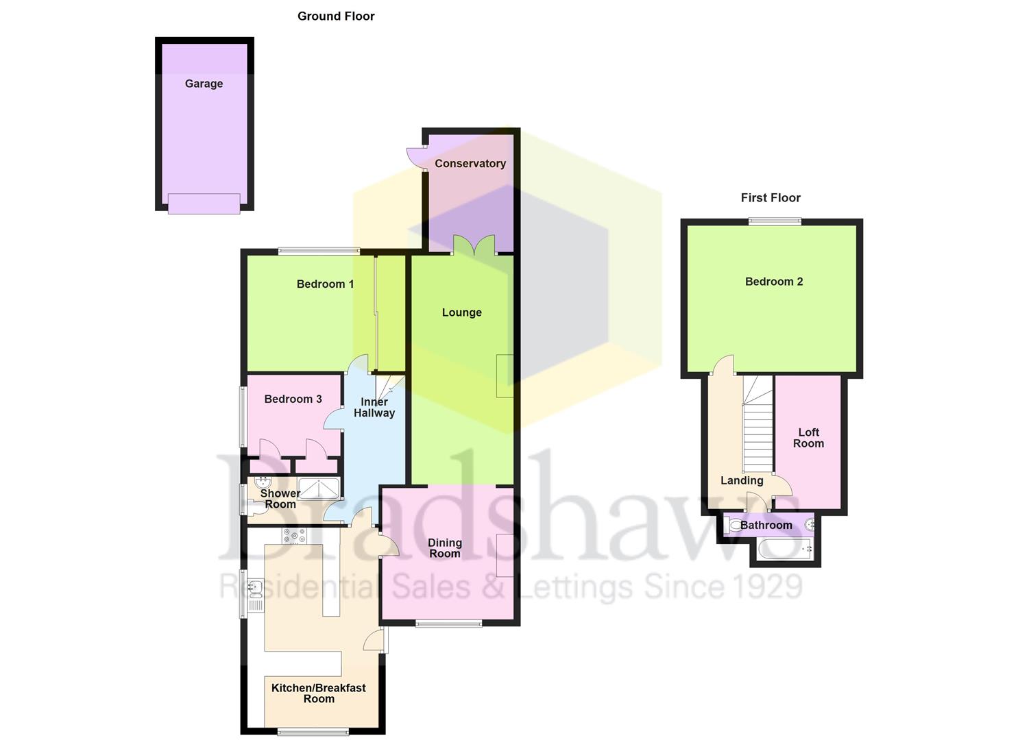 3 Bedrooms Semi-detached bungalow for sale in Hadrian Avenue, Dunstable LU5