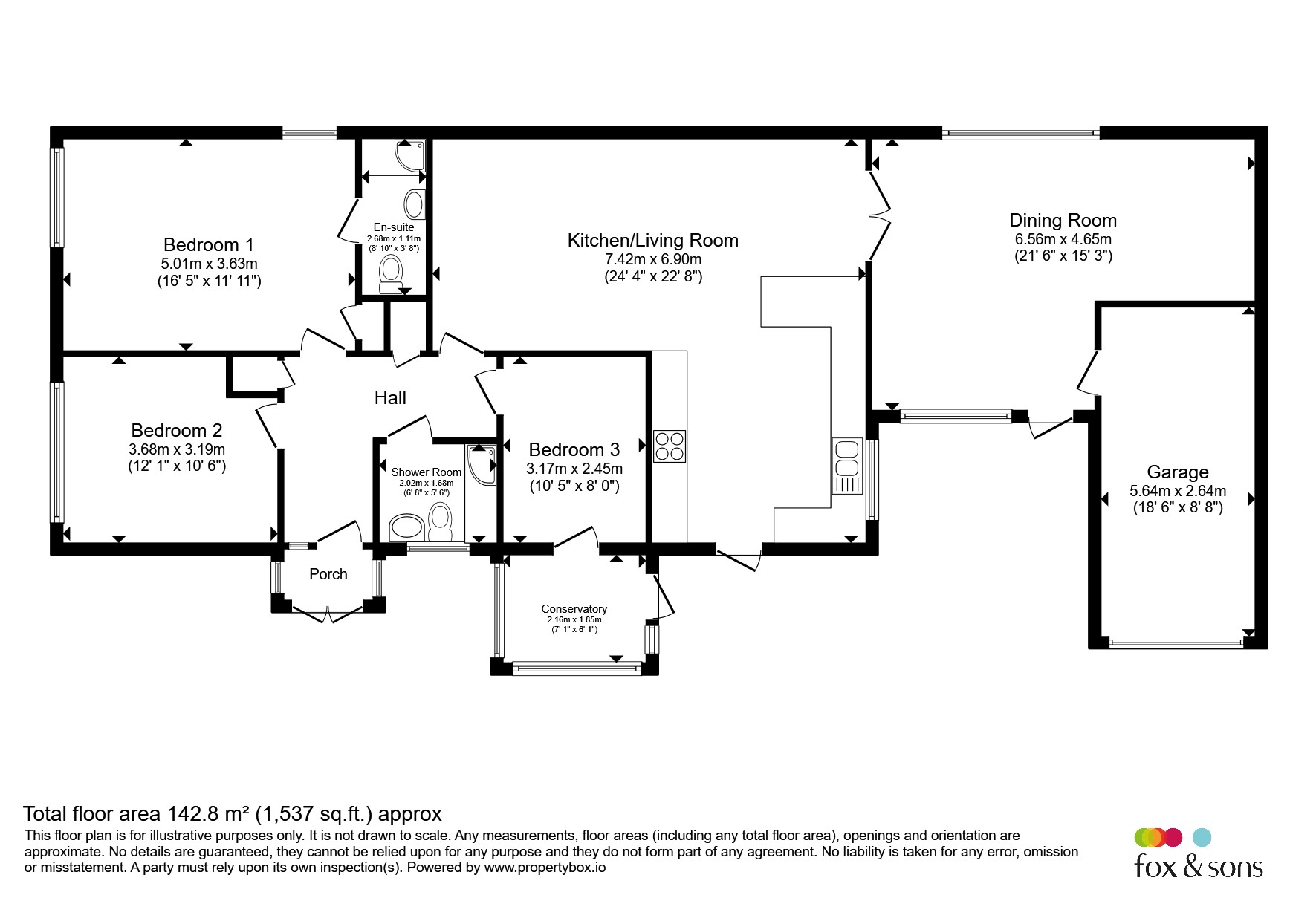 26, Mountbatten Drive, Eastbourne floorplan