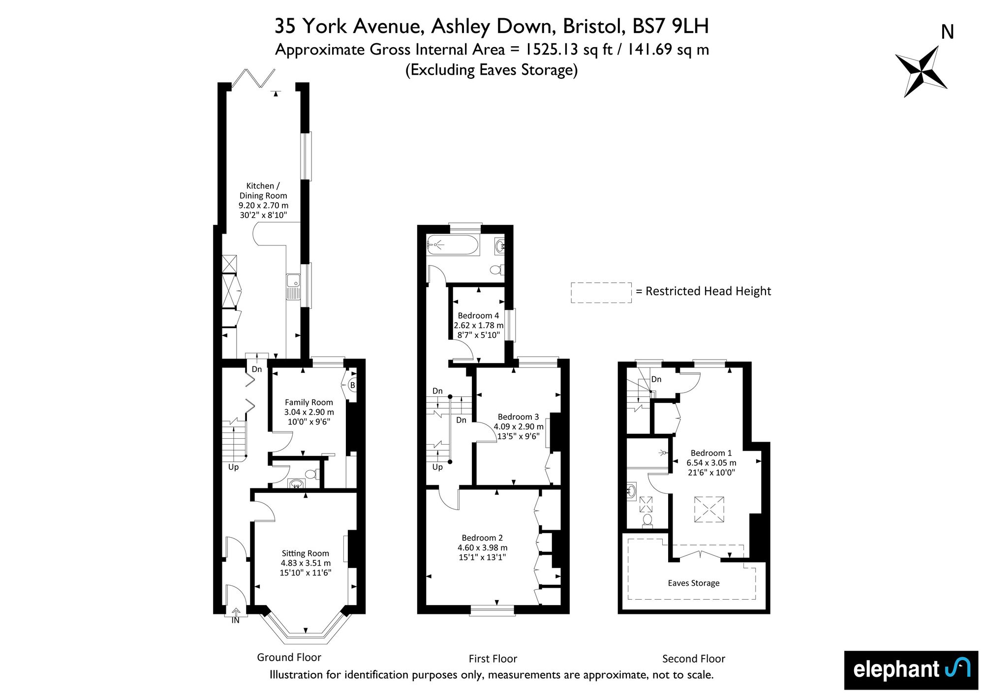 35 York Avenue, Bristol floorplan