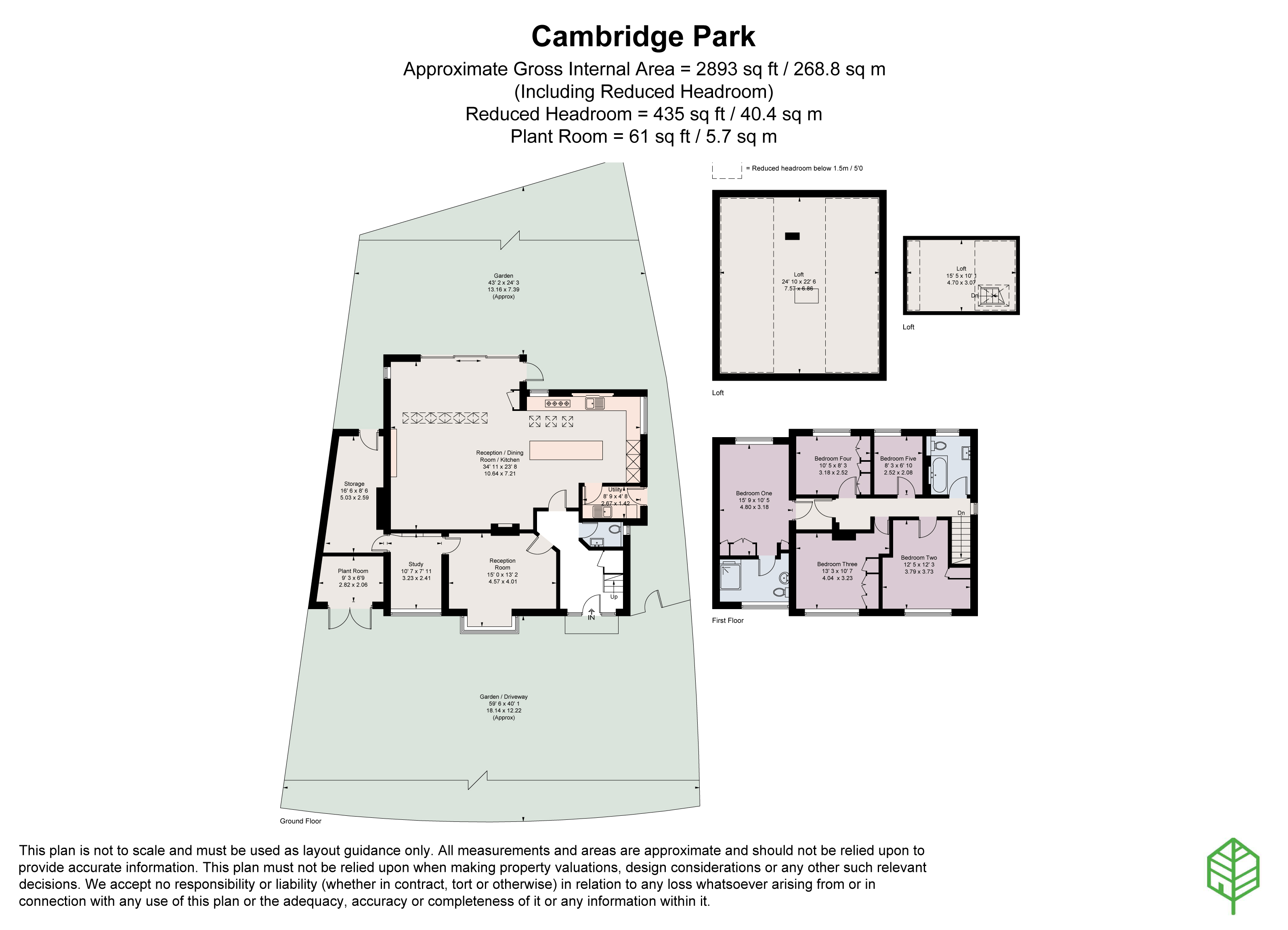 37A, Cambridge Park, Twickenham floorplan
