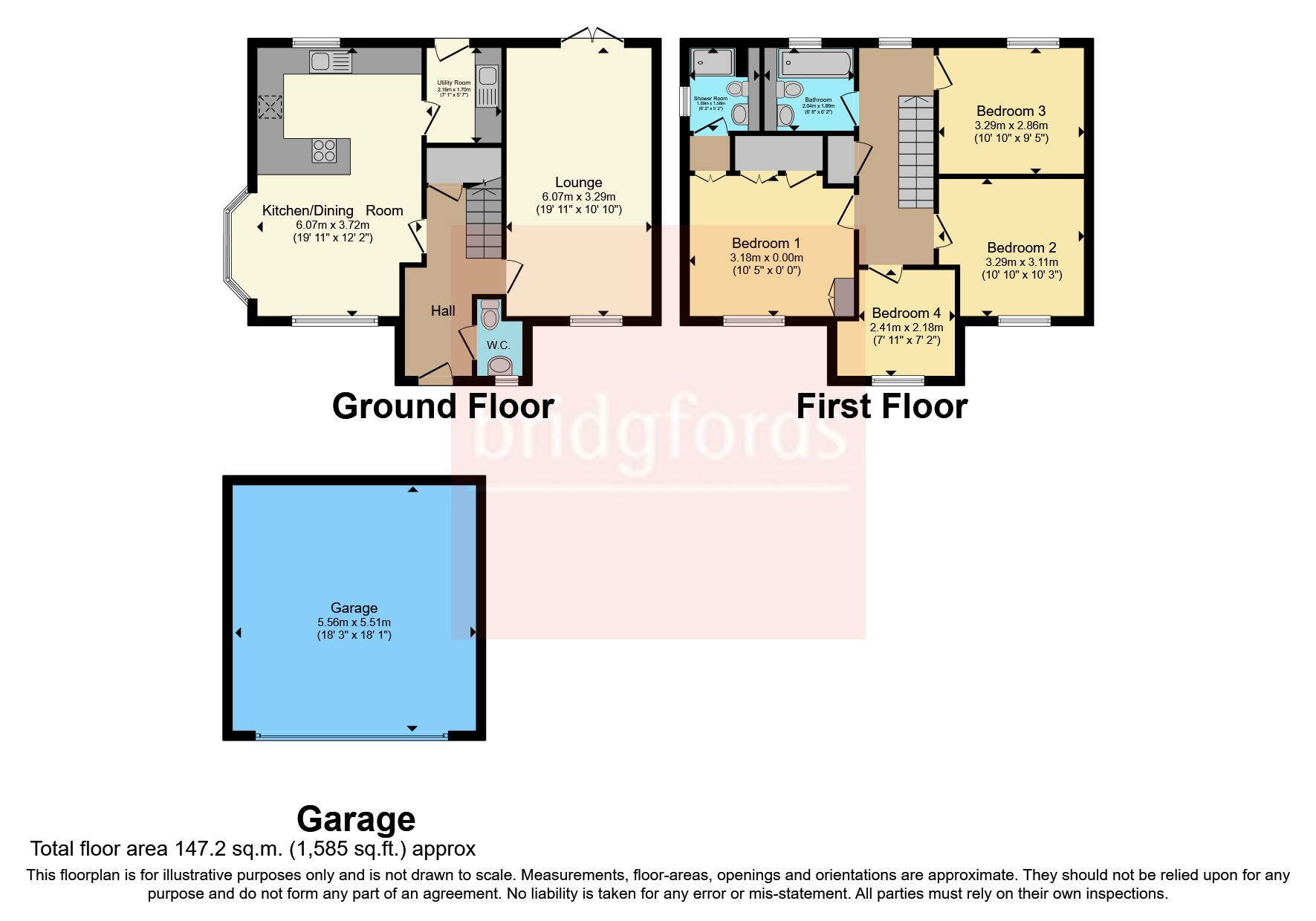 Saxon Place, Penwortham, Preston, Lancashire PR1, 4 bedroom detached