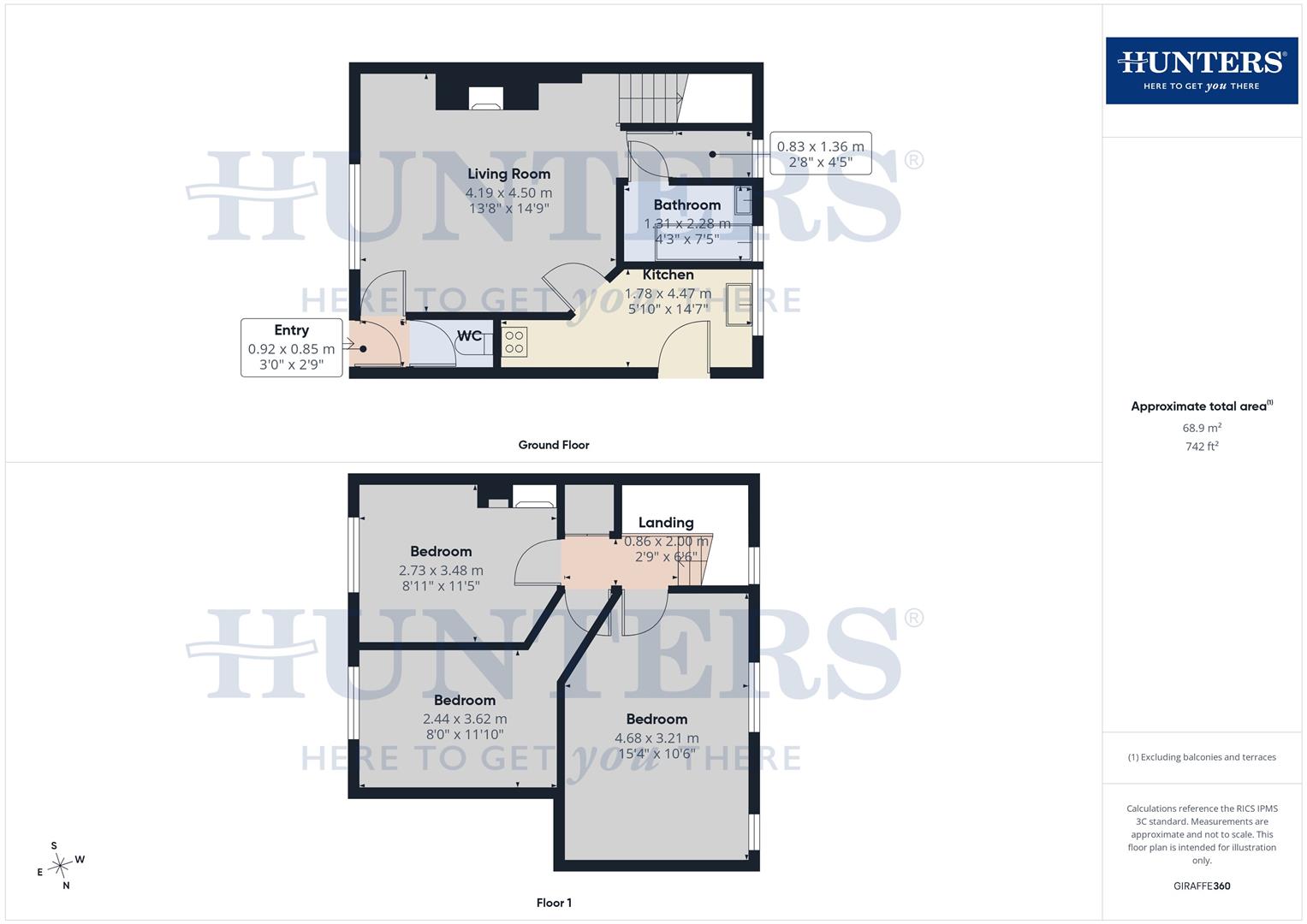 17, Cedar Gardens, Consett floorplan