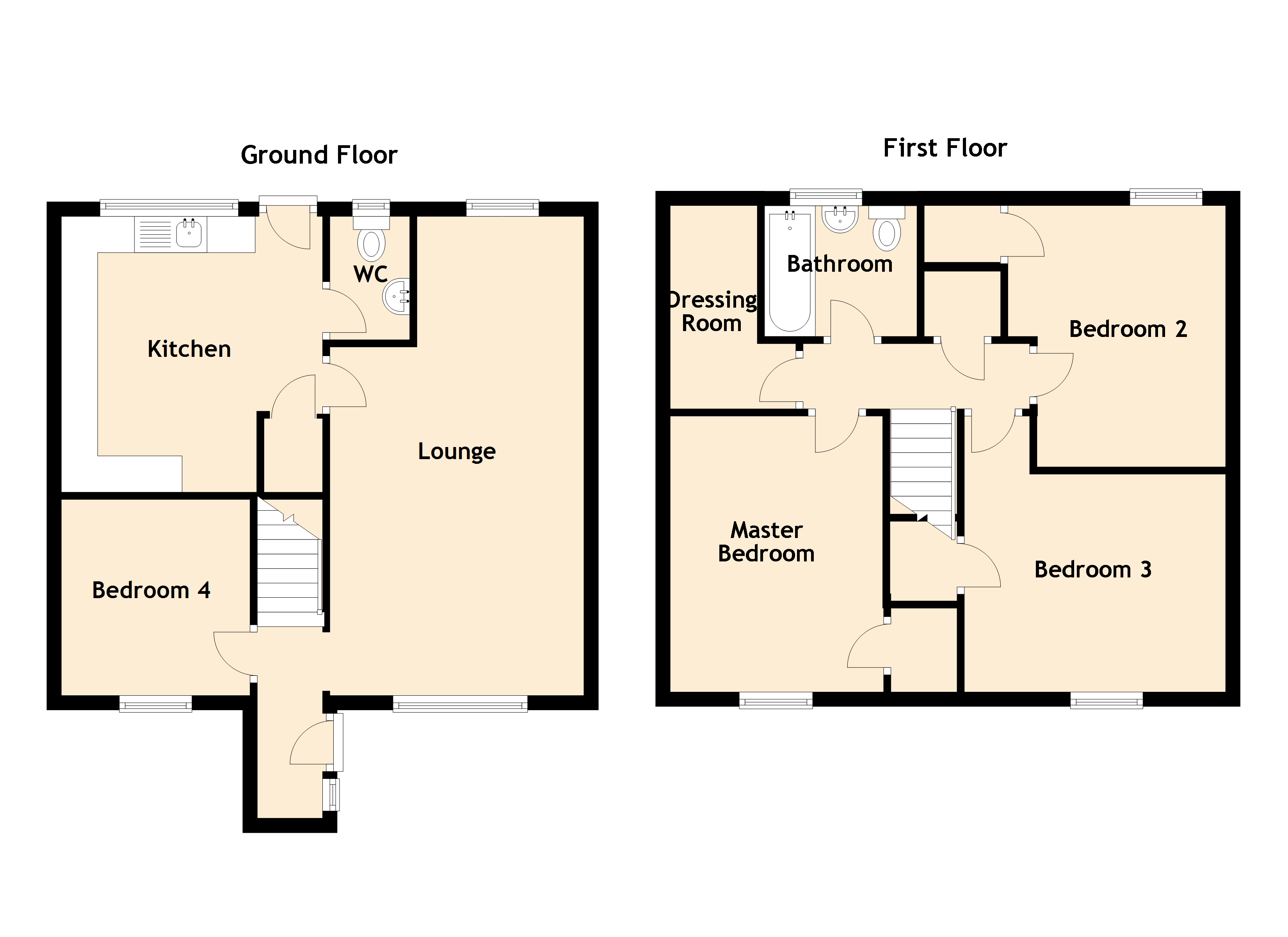 4 Bedrooms Terraced house for sale in Clonaird, Kilwinning, North Ayrshire KA13