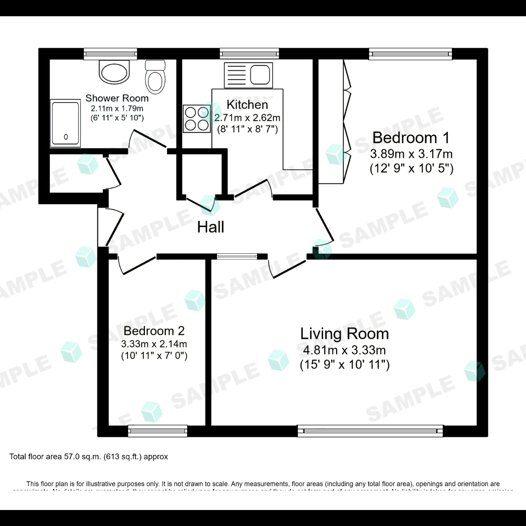 9 Richard Court Alston Road, Barnet floorplan