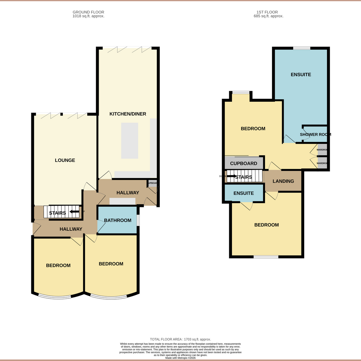 50, Lindon Road, Wickford floorplan