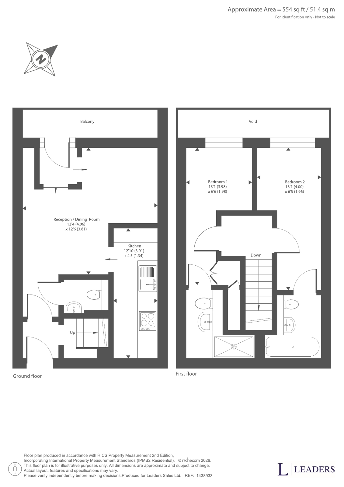Flat 116, 7, Spinners Way, Greater Manchester floorplan