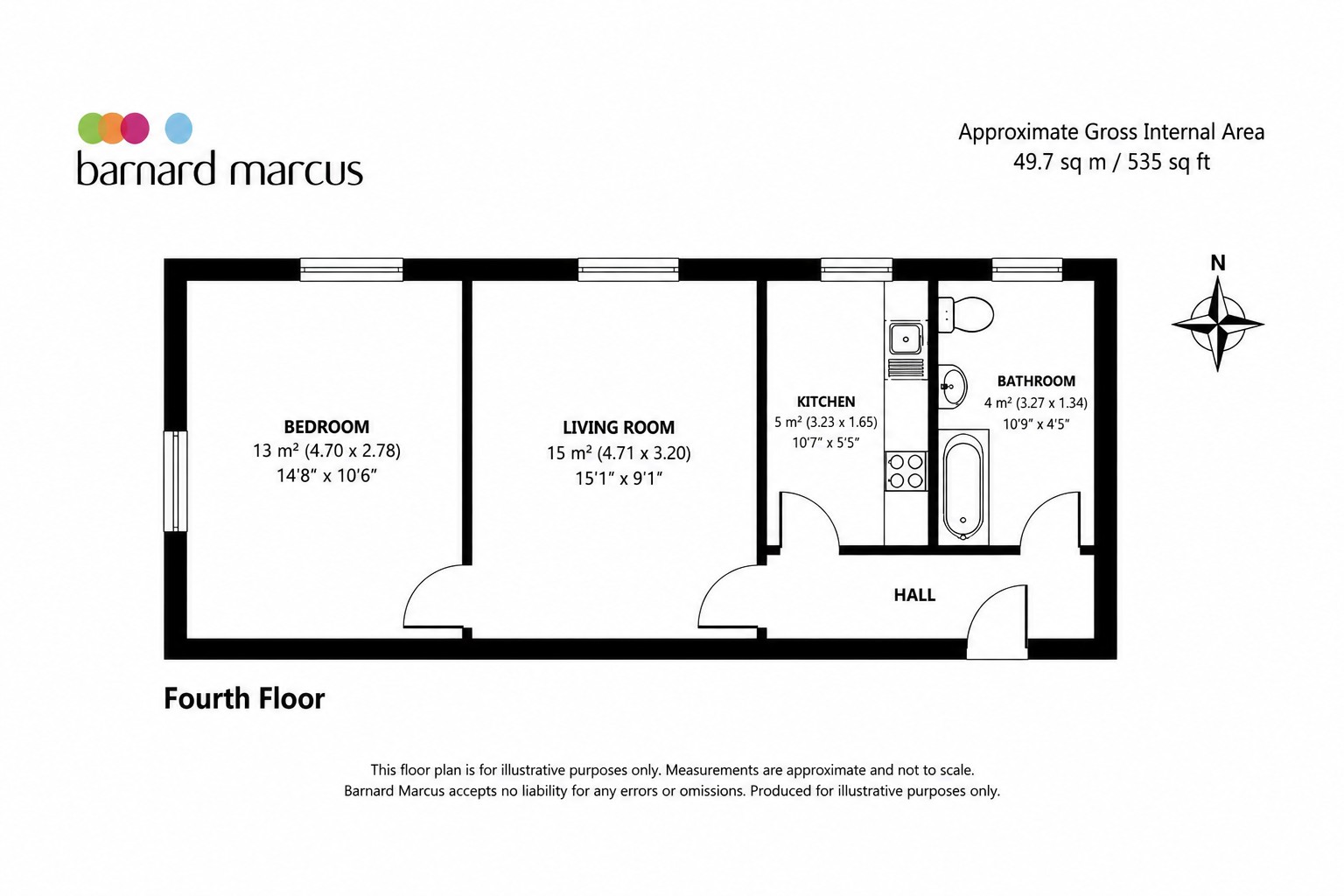 Flat 68, Brixton Hill Court, Brixton Hill, London floorplan