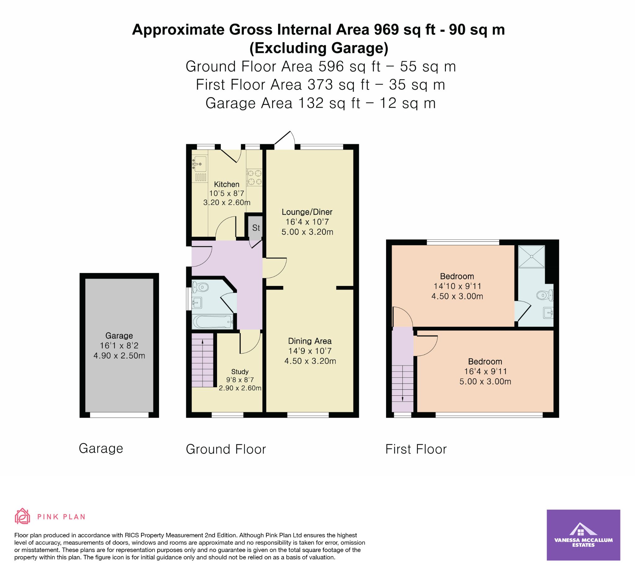 23 Birch Grove, Potters Bar floorplan