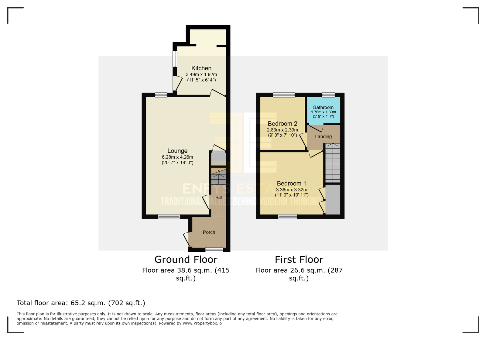 Craig Menai, Rock Villa Road, Penmaenmawr floorplan