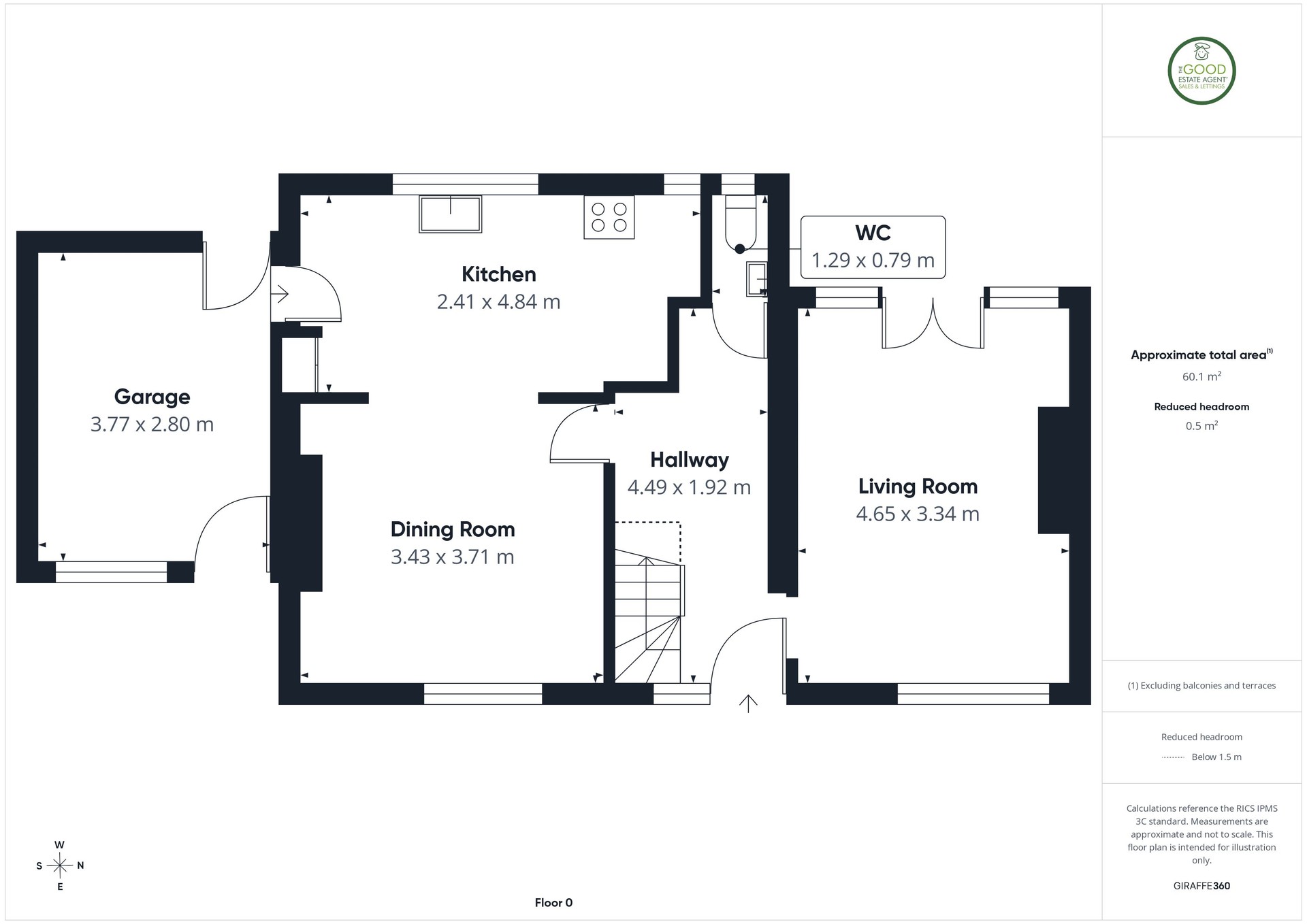 55, Tuscan Road, Sunderland floorplan